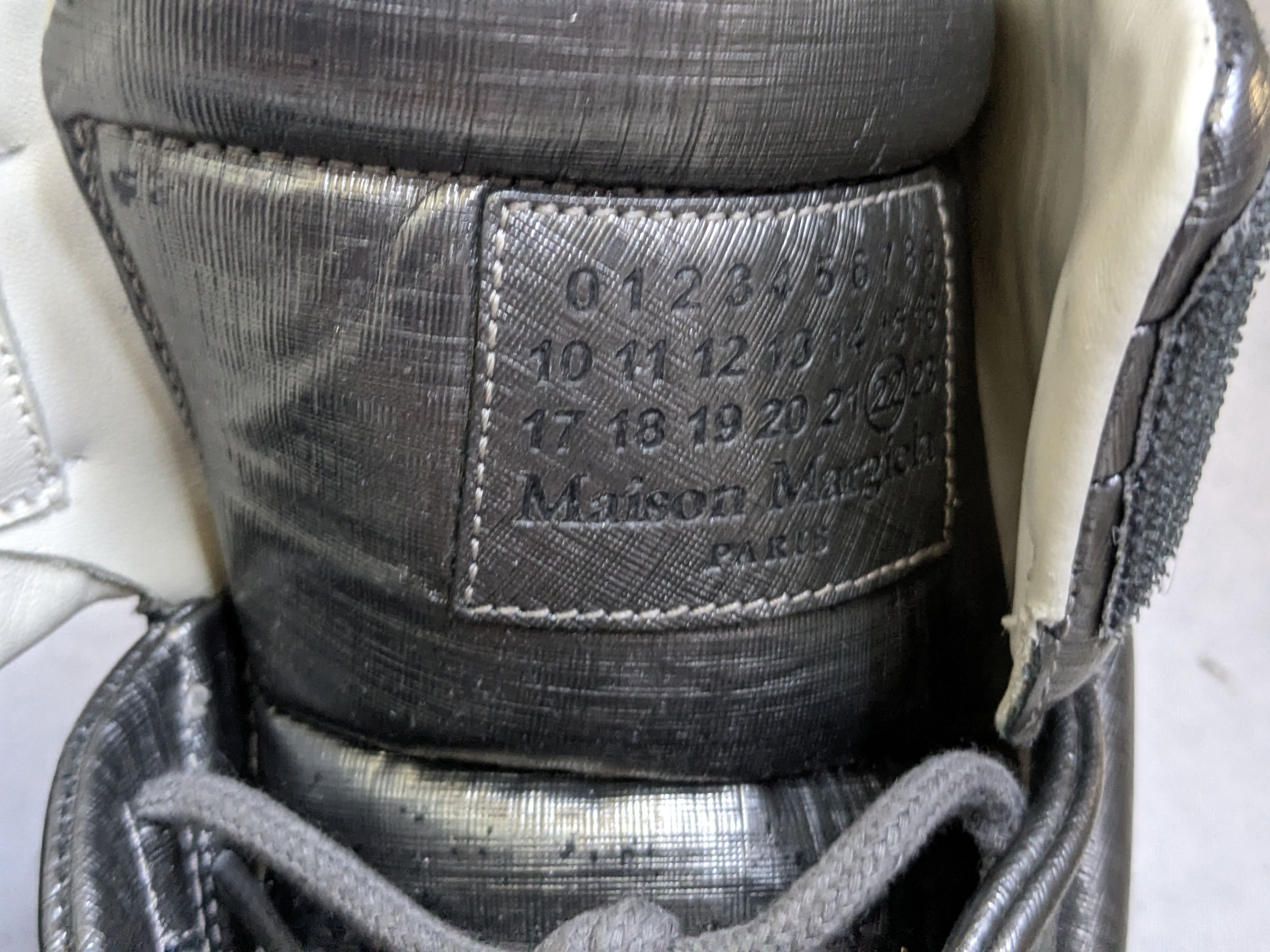 Maison Margiela Maison Margiela Future Silver 8 41 High Tops Leather Size US 8 / EU 41 - 9 Thumbnail