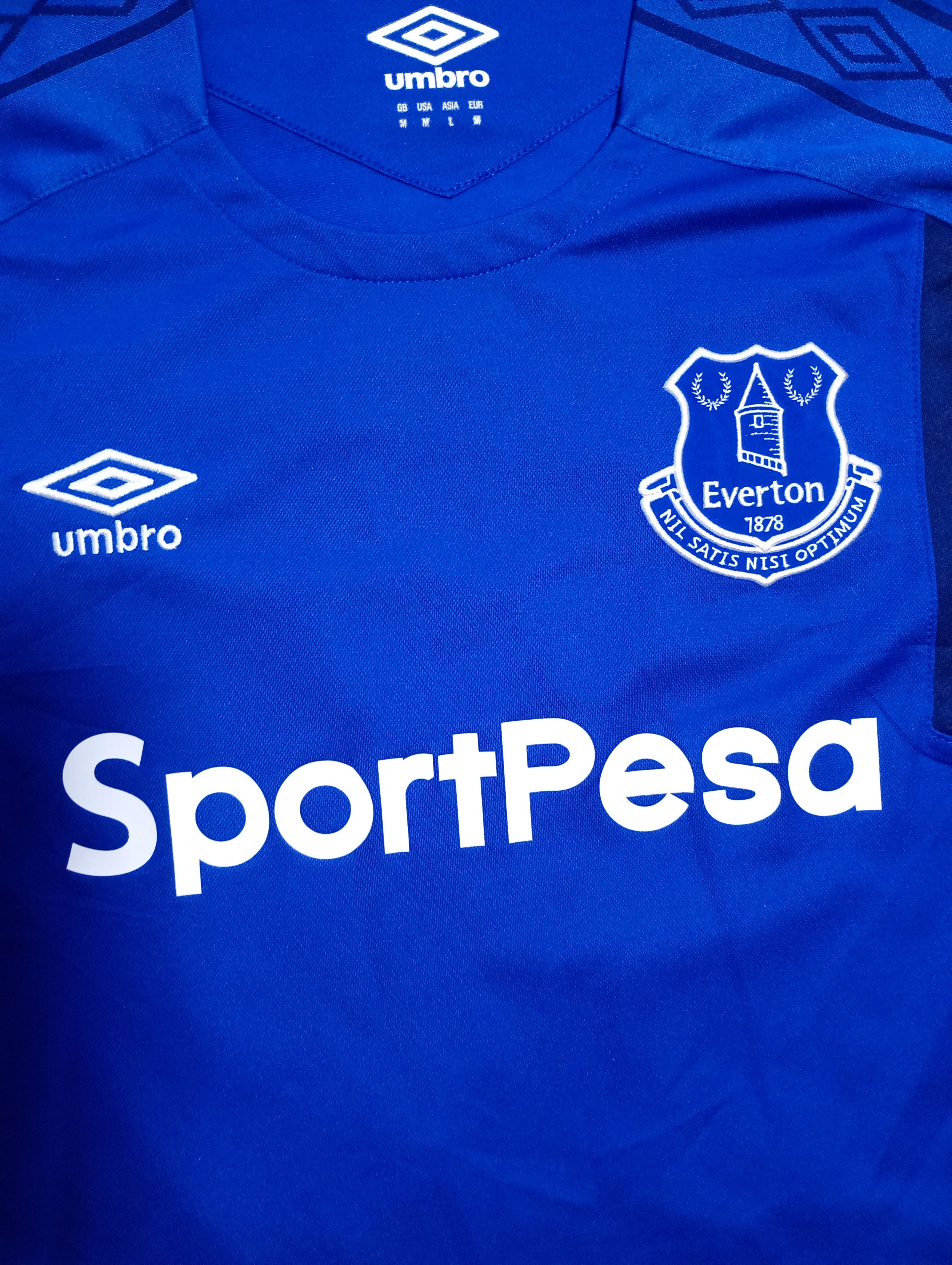 Umbro Umbro Everton FC Home Jersey 10 Rooney 2017-2018 Size US M / EU 48-50 / 2 - 6 Thumbnail