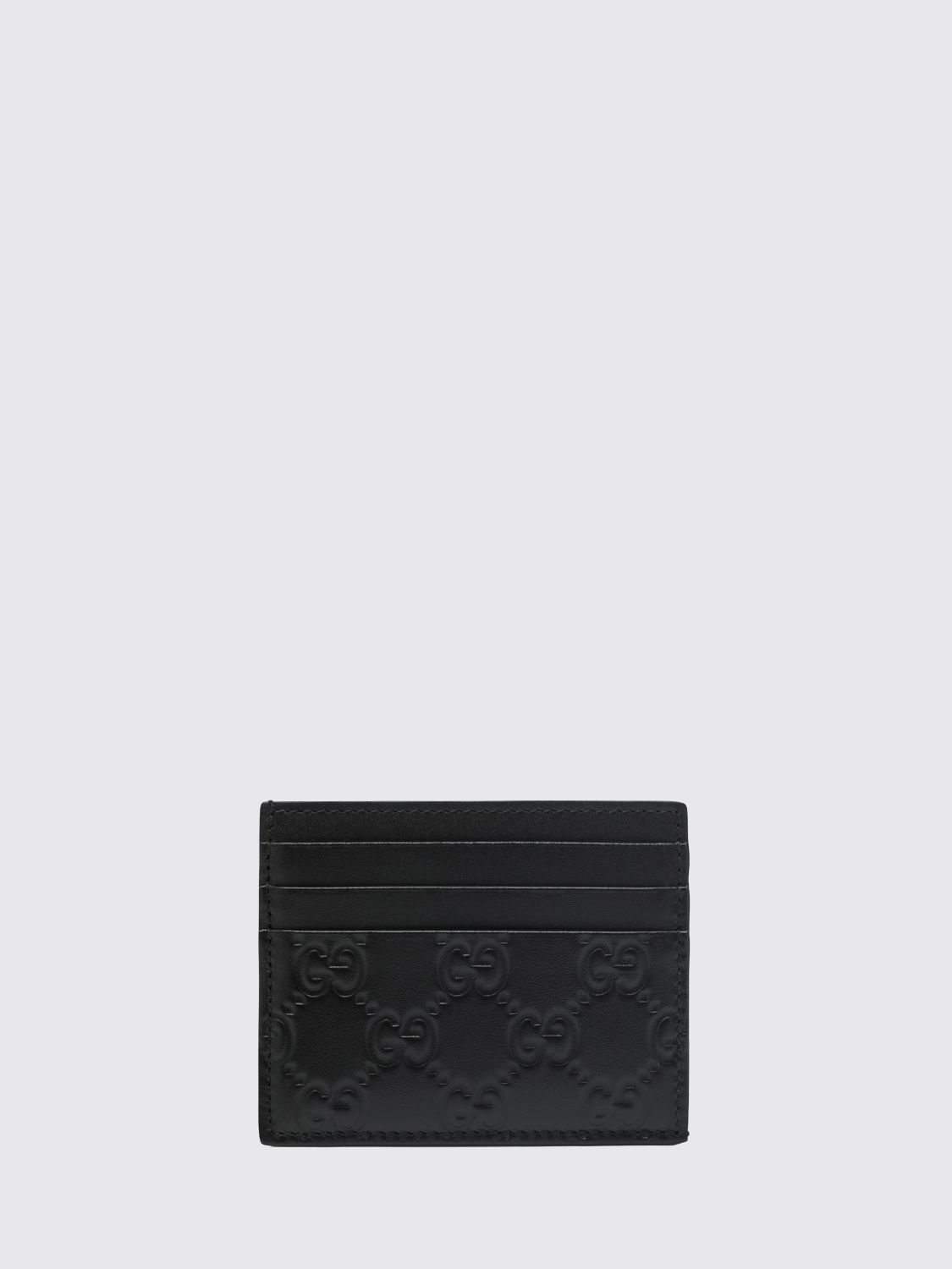 Gucci Gucci Wallet Men Black Size ONE SIZE - 1 Thumbnail