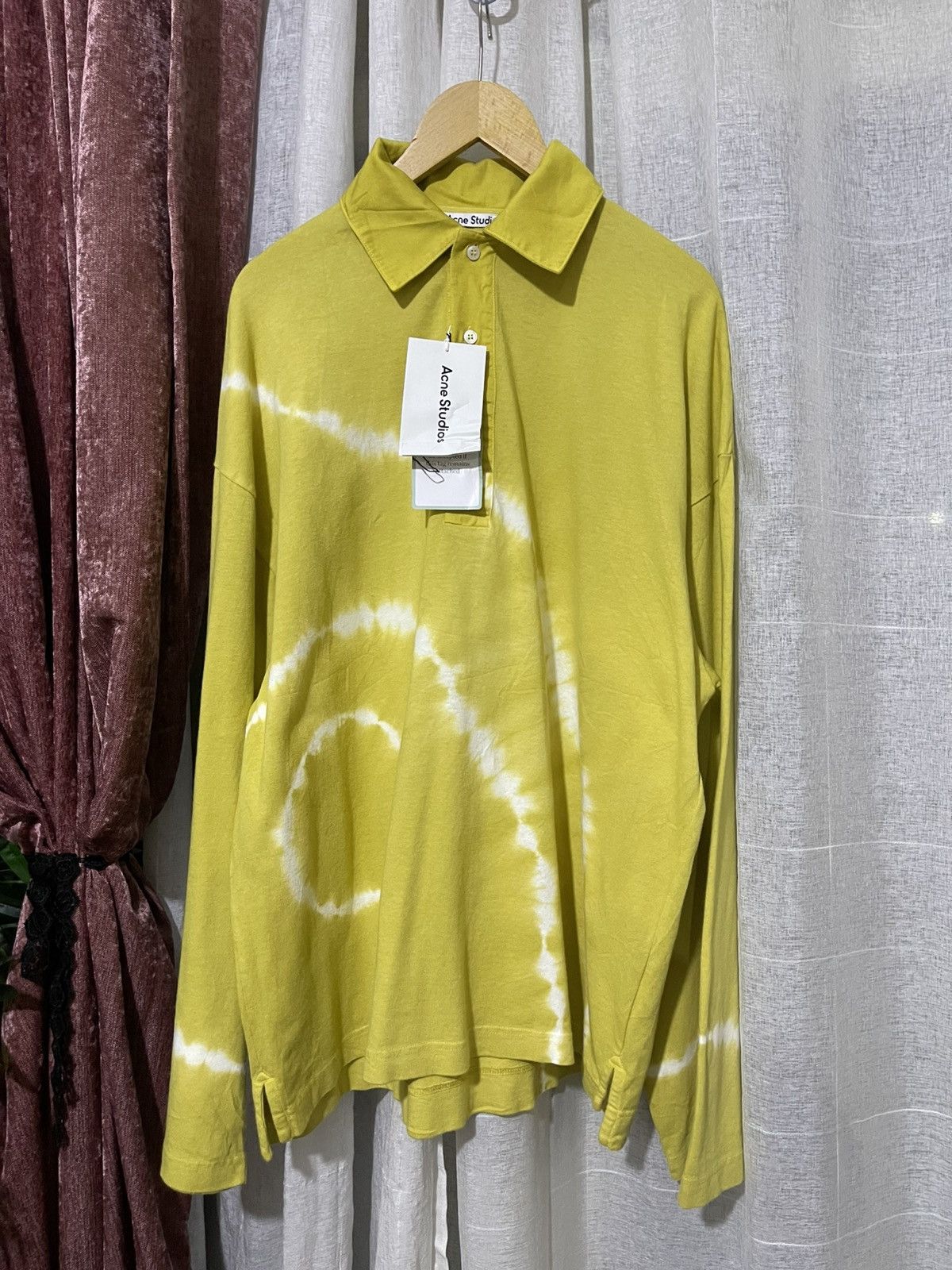 Acne Studios ACNE STUDIOS LONG SLEEVE YELLOW MULT COLOUR NEW WITH TAG Size M / US 6-8 / IT 42-44 - 1 Thumbnail