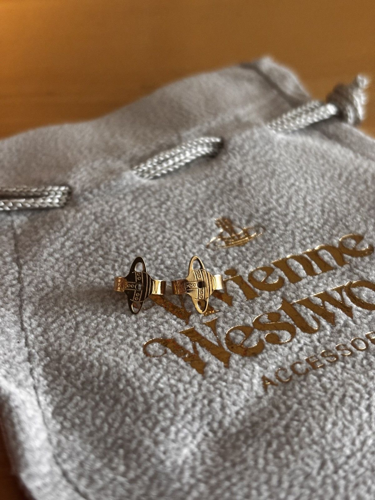 Vivienne Westwood Vivienne westwood Nano Solitaire Earrings Size ONE SIZE - 6 Thumbnail