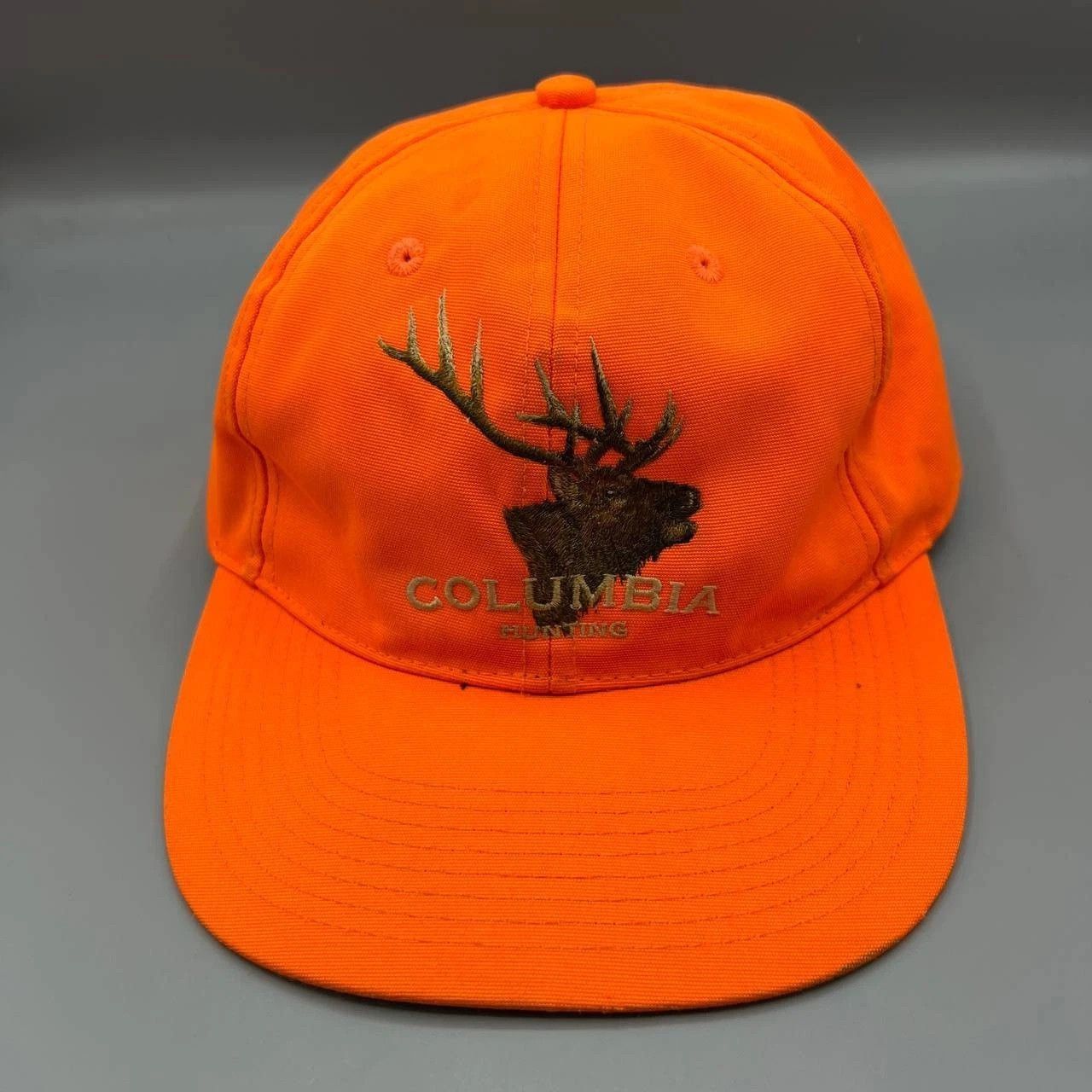Other Vintage Deer Hunting Hat Men Embroidered Columbia Strap Back Size ONE SIZE - 1 Thumbnail