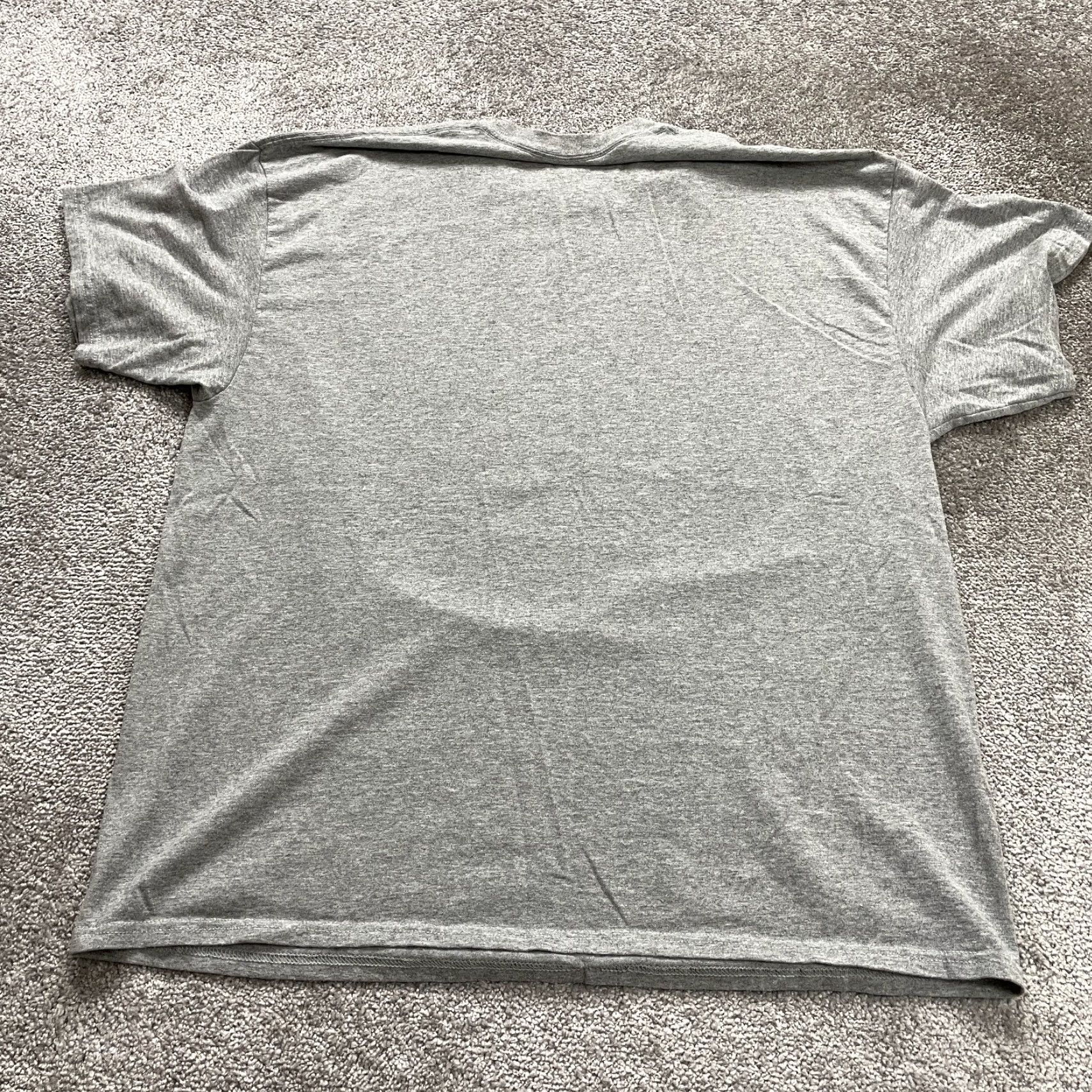 Gildan Gildan DryBlend T-Shirt Mens 2XL Gray Crew Neck Short Sleeve Cotton Basic Size US XXL / EU 58 / 5 - 2 Thumbnail