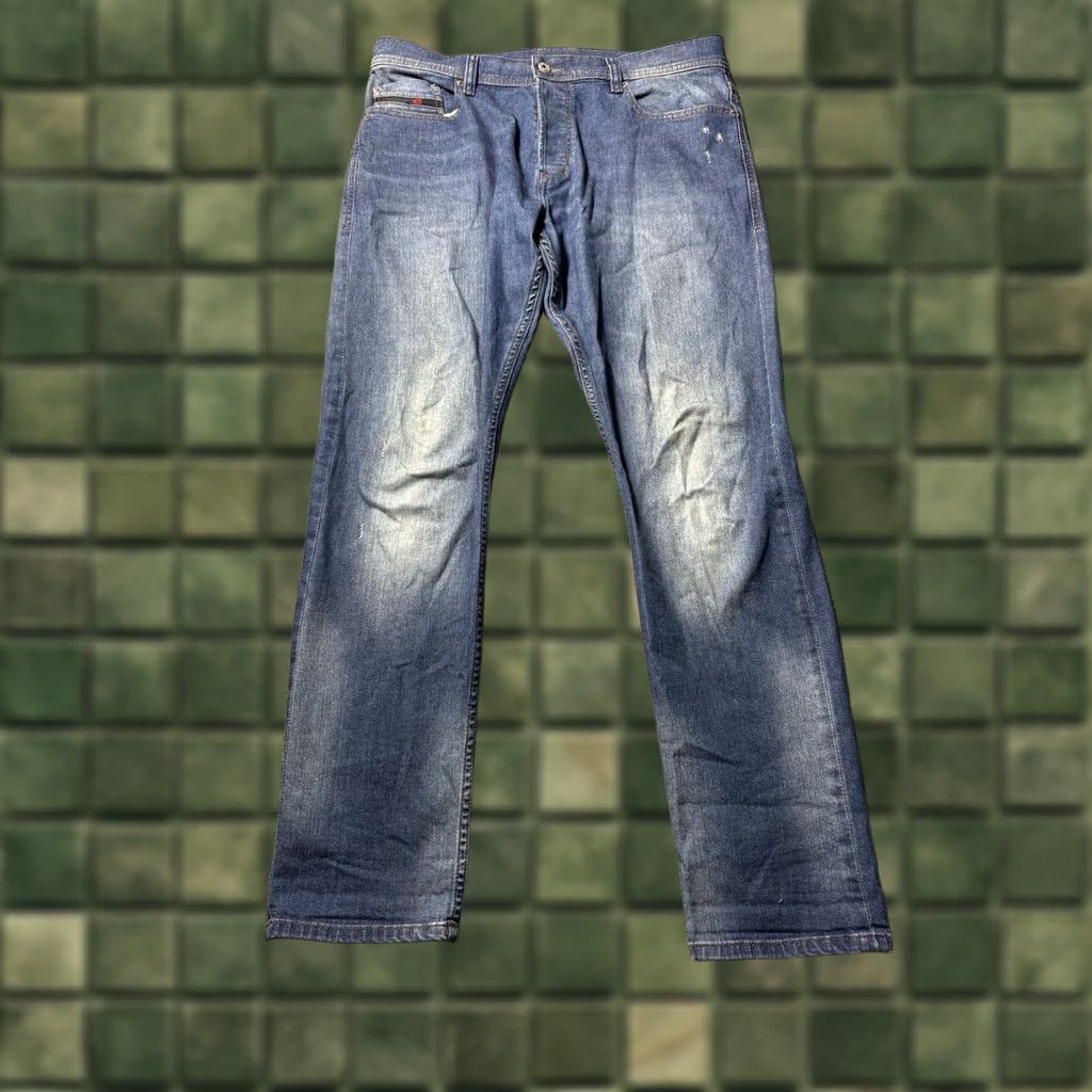 Diesel Diesel Tepphar Jeans Mens 34x30 Slim-Carrot Button Fly Stretch CQ488 Size US 34 / EU 50 - 1 Thumbnail
