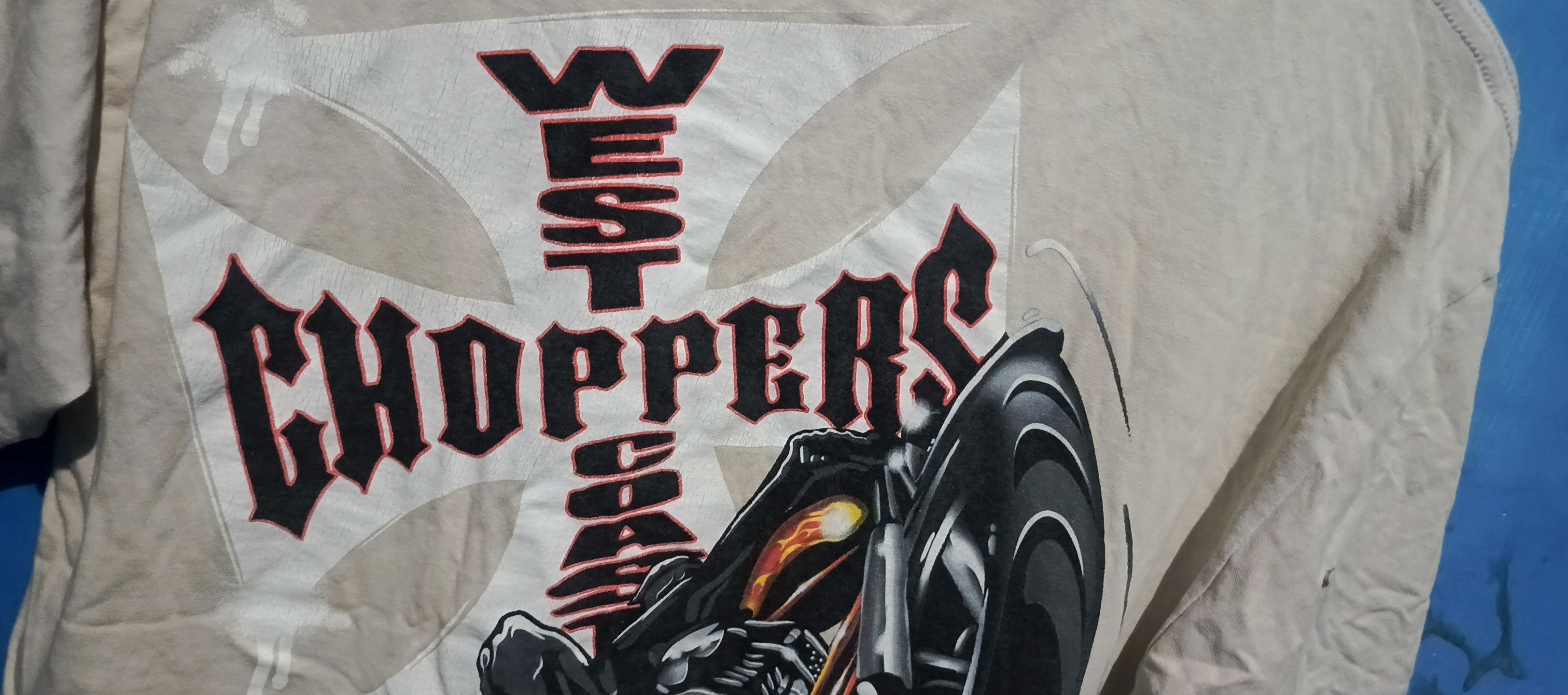 West Coast Choppers Vtg Westcoast Choppers Jesse who Size US L / EU 52-54 / 3 - 4 Thumbnail