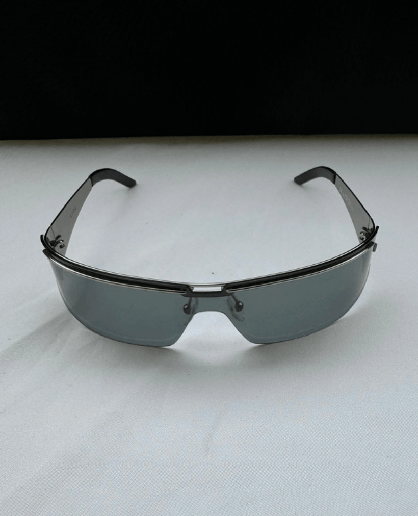Gucci Gucci Sunglasses Bamboo Mask Logo Shield GG Sport Vintage Size ONE SIZE - 1 Thumbnail
