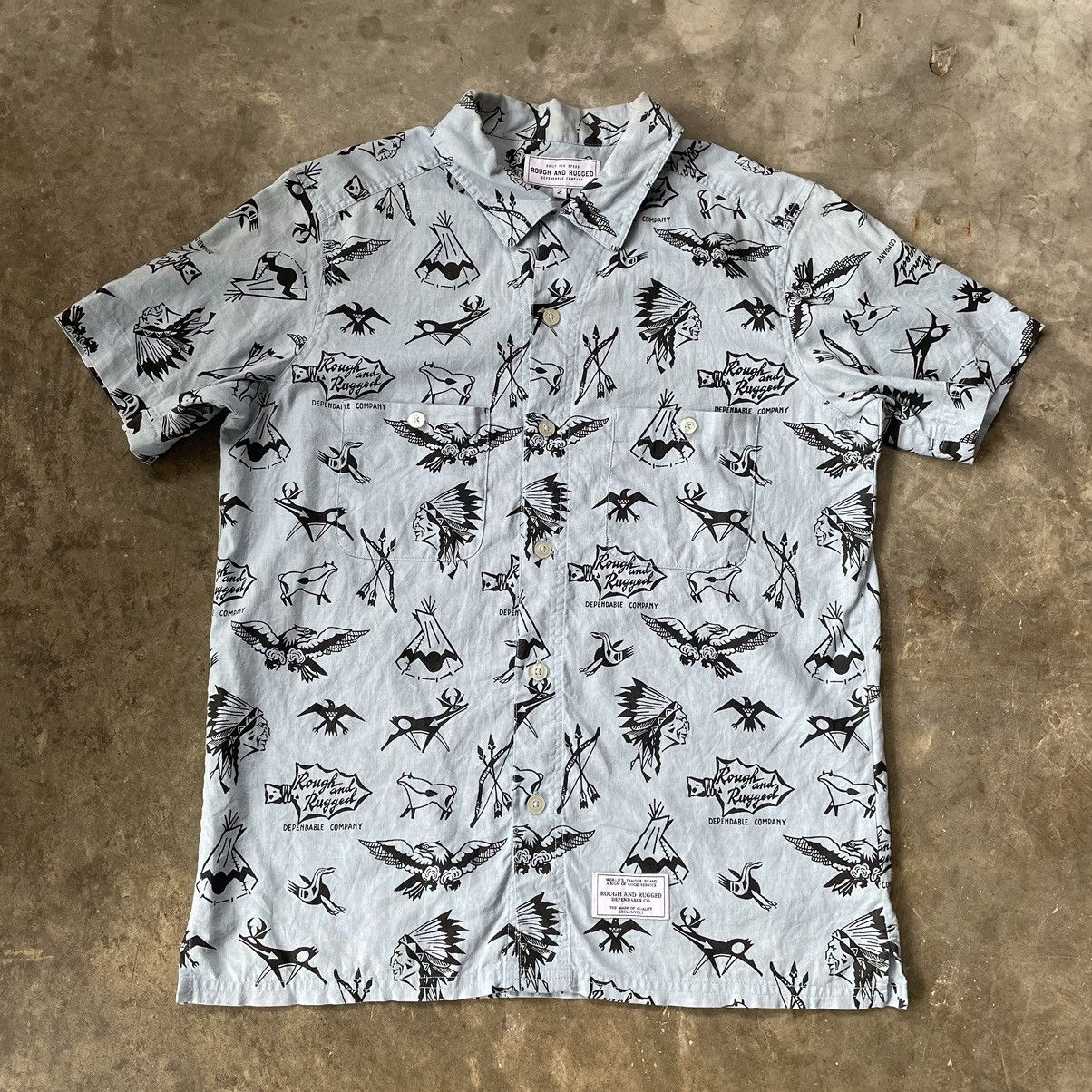 Designer Rough and rugged shirt Size US L / EU 52-54 / 3 - 1 Thumbnail