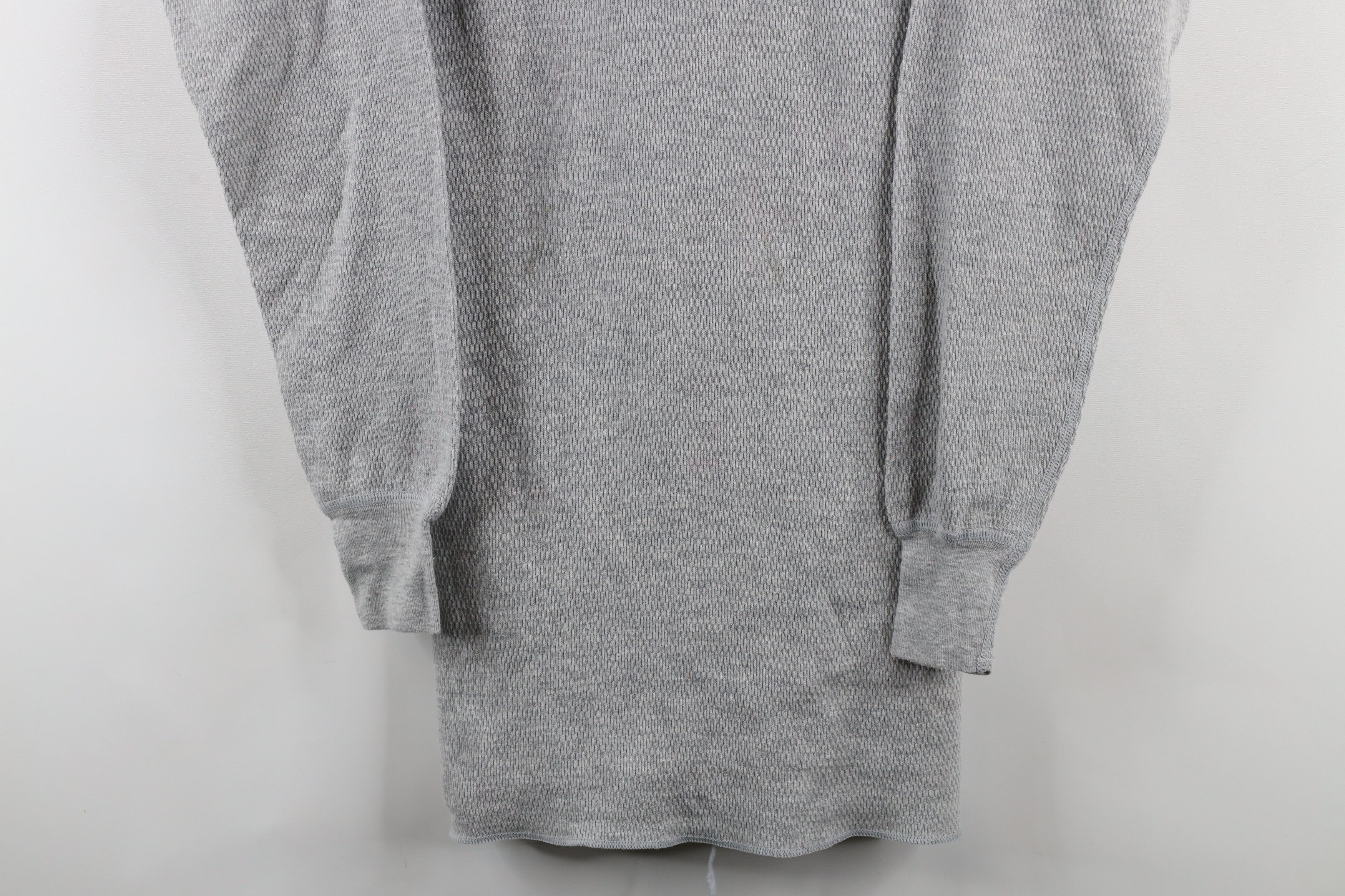 Vintage Vintage 70s Streetwear Waffle Knit Long Sleeve T-Shirt USA Size US XL / EU 56 / 4 - 3 Thumbnail