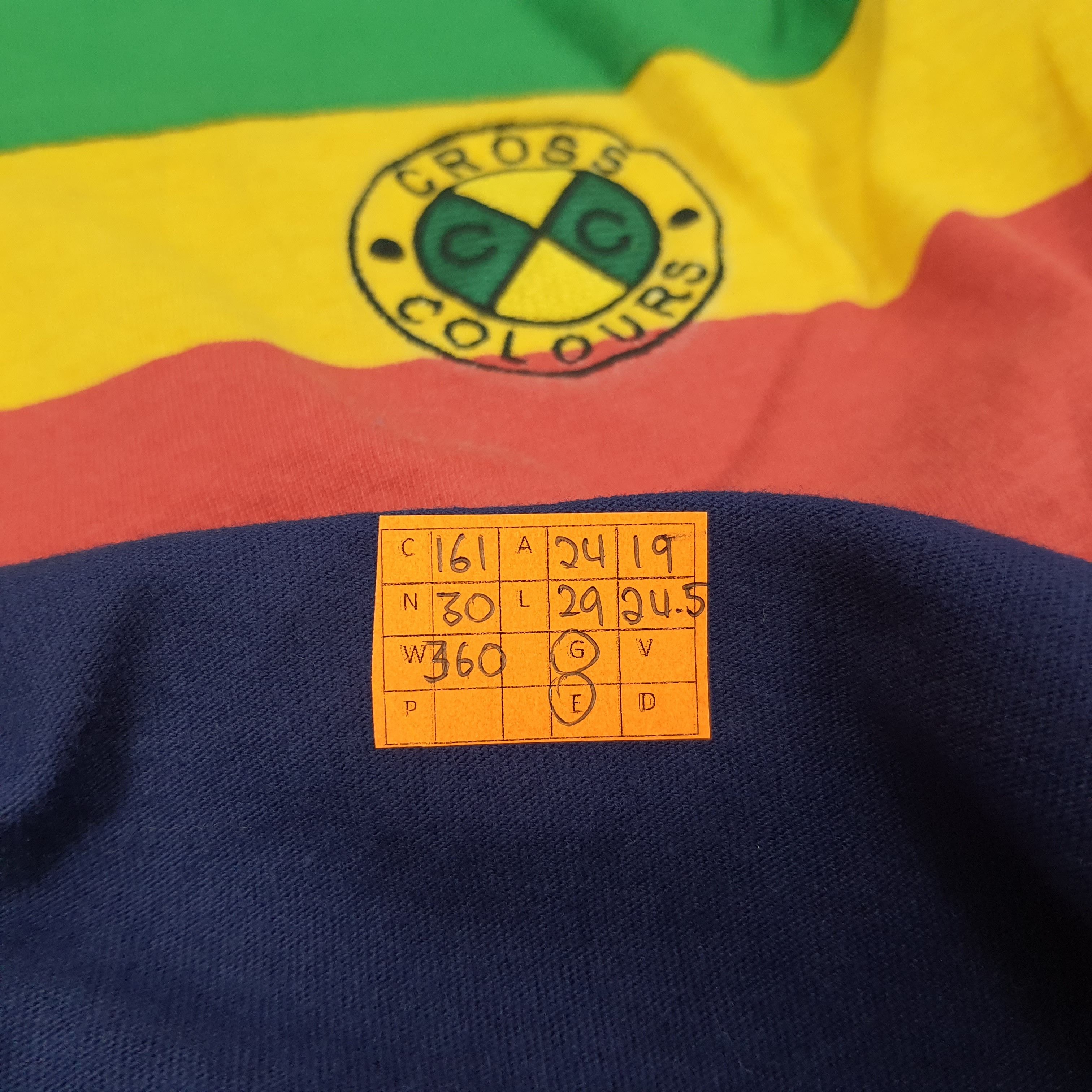 Cross Colours Vintage Cross Colours Colourfull Striped Polo Shirt Size US XL / EU 56 / 4 - 7 Thumbnail