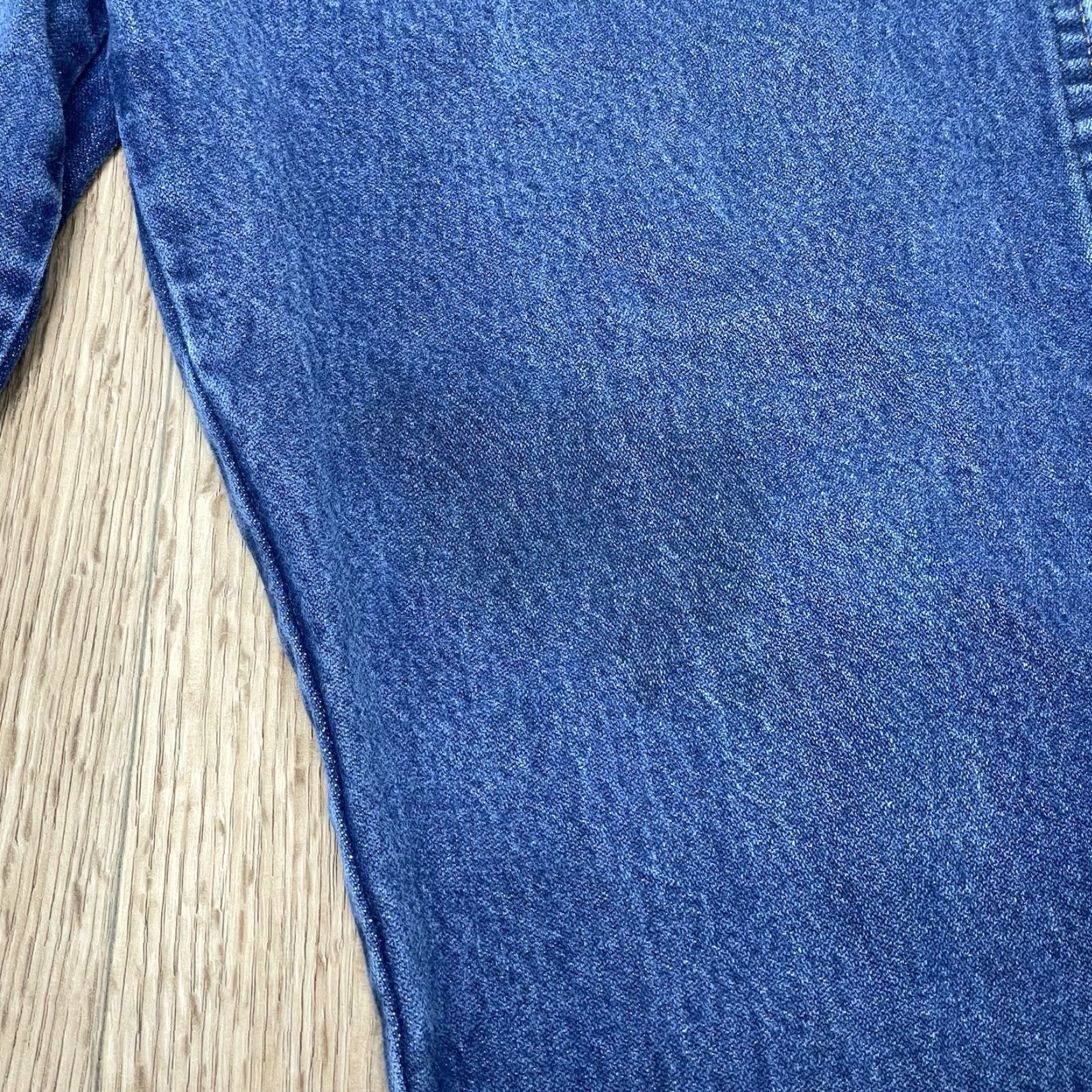 Wrangler WRANGLER Cowboy Cut Slim Jeans Mens 31x30.5 Blue Dark 936 Western Size US 31 - 3 Thumbnail