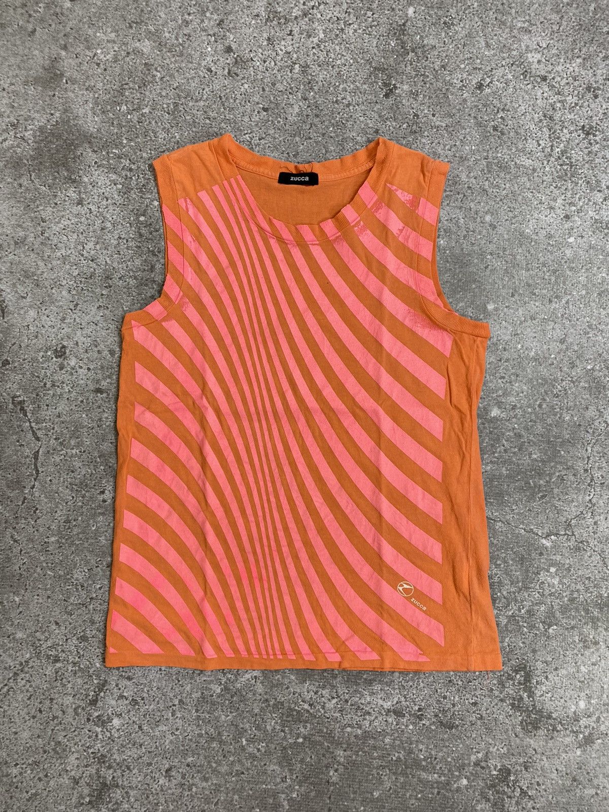 Zucca Vintage Zucca by issey miyake stripes graphic tanktop Size US M / EU 48-50 / 2 - 1 Thumbnail
