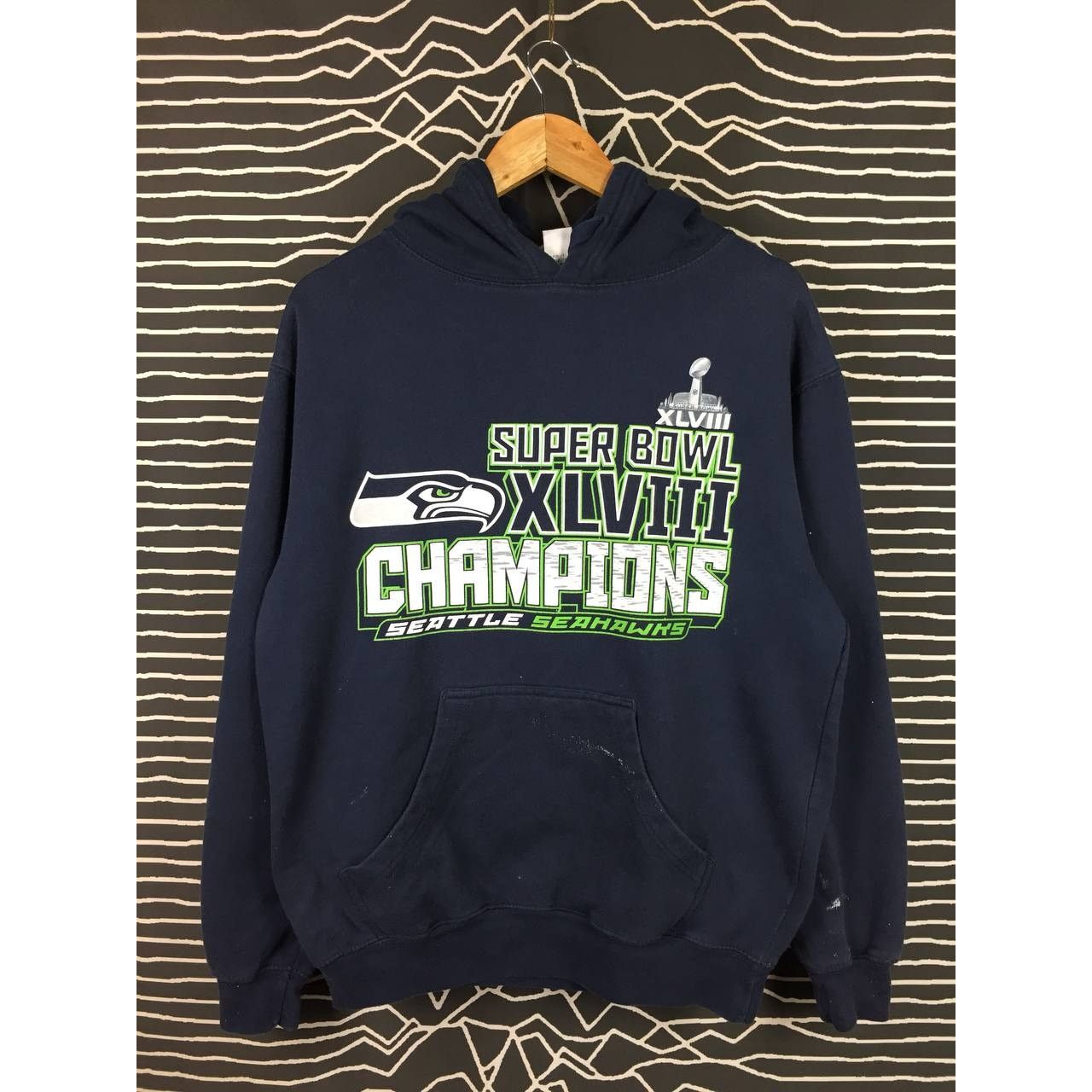 NFL × Sports Specialties Seattle Seahawks NFL Super Bowl XLVIII Champions Hoodie Size US M / EU 48-50 / 2 - 1 Thumbnail
