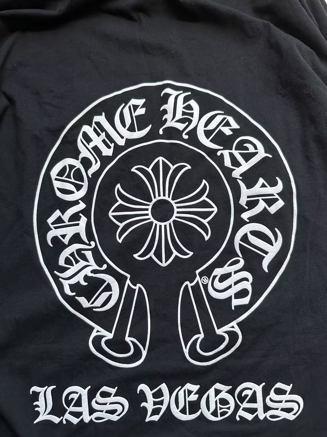 Chrome Hearts Chrome Hearts Horseshoe Logo Las Vegas Long Sleeve Tee Size US L / EU 52-54 / 3 - 4 Thumbnail