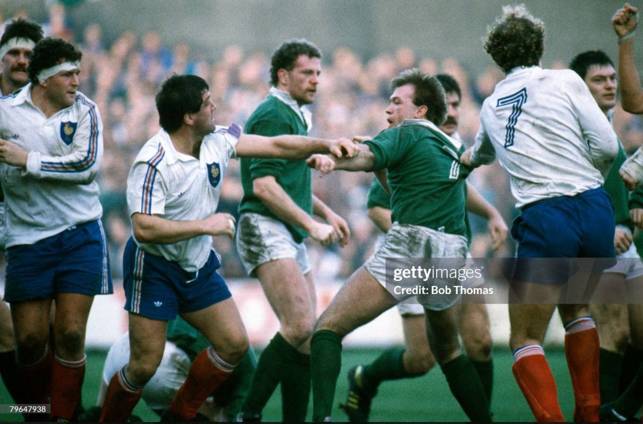 Cotton Traders 1989 WORLD CUP IRB IRELAND TEAM RUGBY UNION JERSEY SHIRT SZL Size US L / EU 52-54 / 3 - 2 Thumbnail