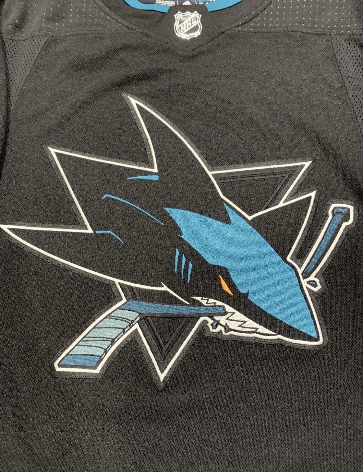 Adidas Adidas Sharks hockey jersey Size US L / EU 52-54 / 3 - 4 Thumbnail