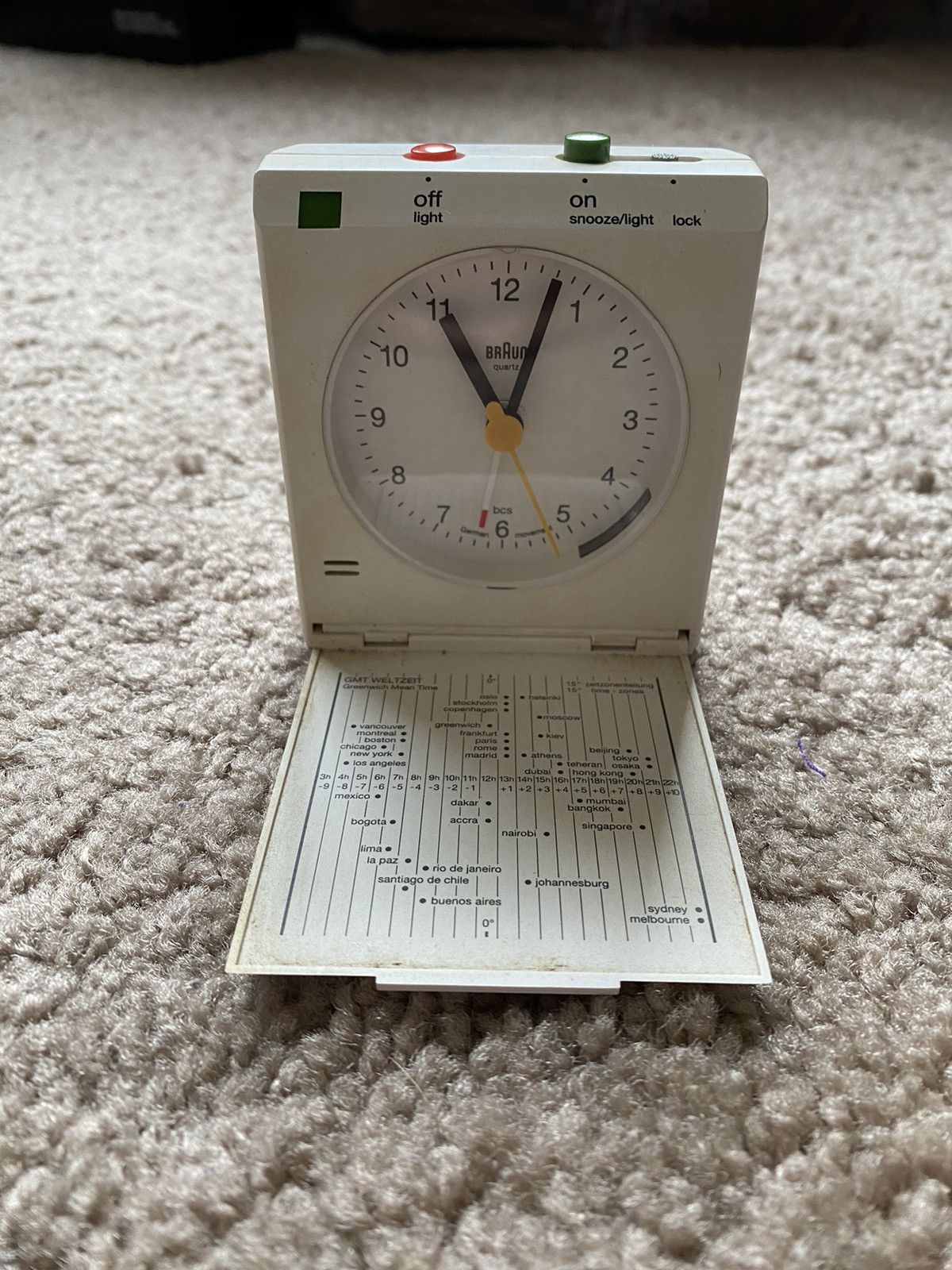 Braun × Supreme Supreme Braun travel alarm clock white SS15 authentic Size ONE SIZE - 9 Thumbnail