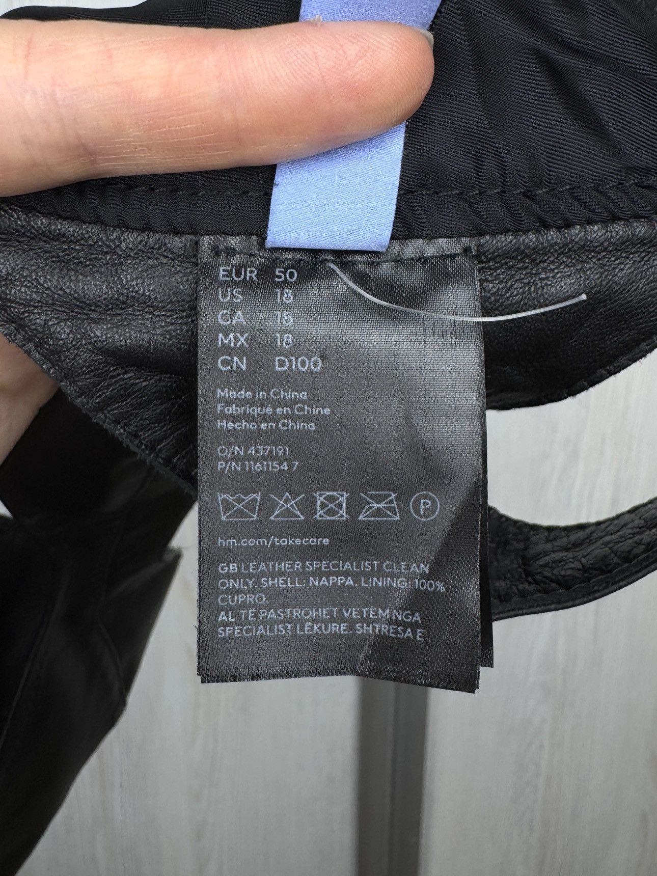H&M × Mugler New Mugler x H&M HM Women Black Leather Nappa Bra Size US 18 Size ONE SIZE - 8 Thumbnail