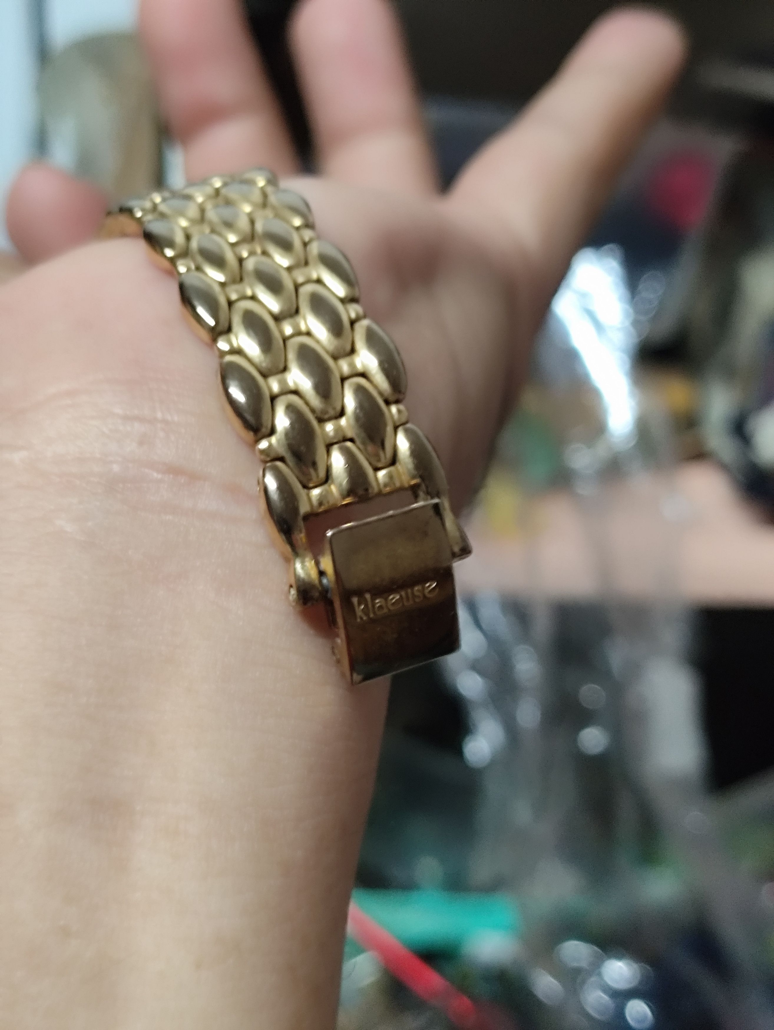 Designer KLAEUSE SWISS (KS)(9205) Vintage Ladies Luxury Design Watch Size ONE SIZE - 9 Thumbnail