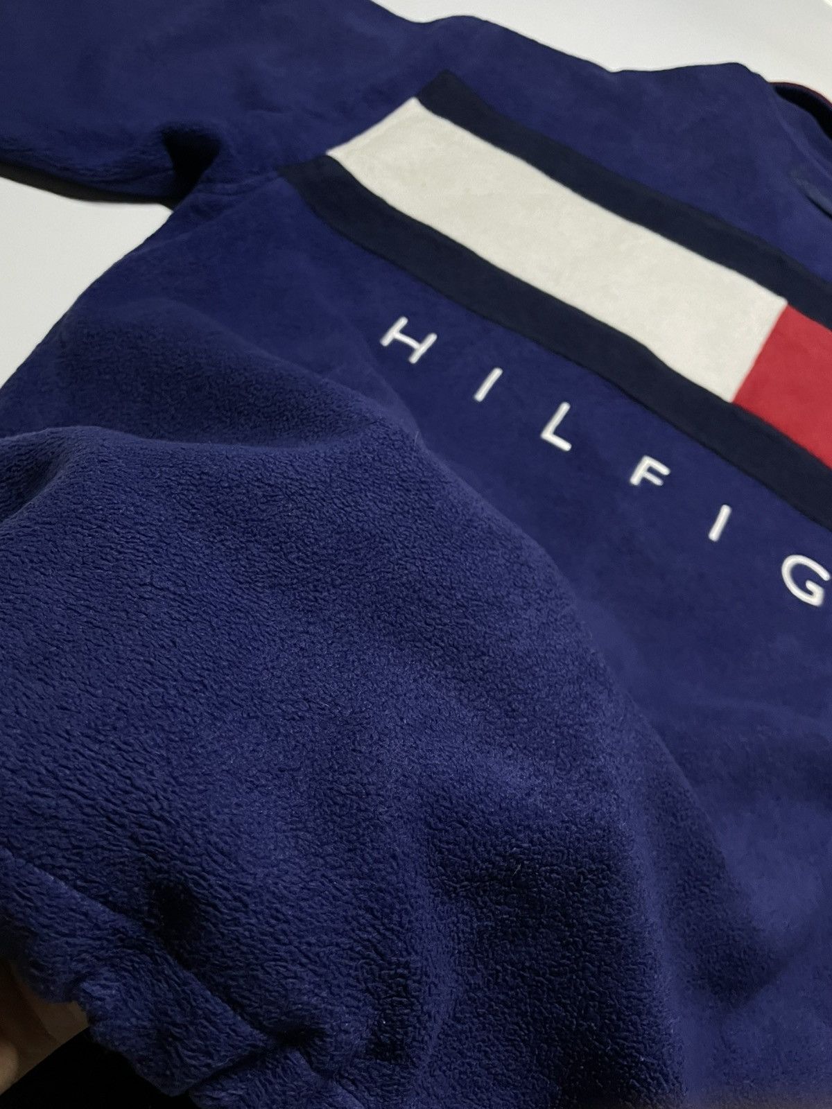 Tommy Hilfiger × Vintage Tommy hilfiger big flag Warm Vintage jacket Size US L / EU 52-54 / 3 - 13 Thumbnail