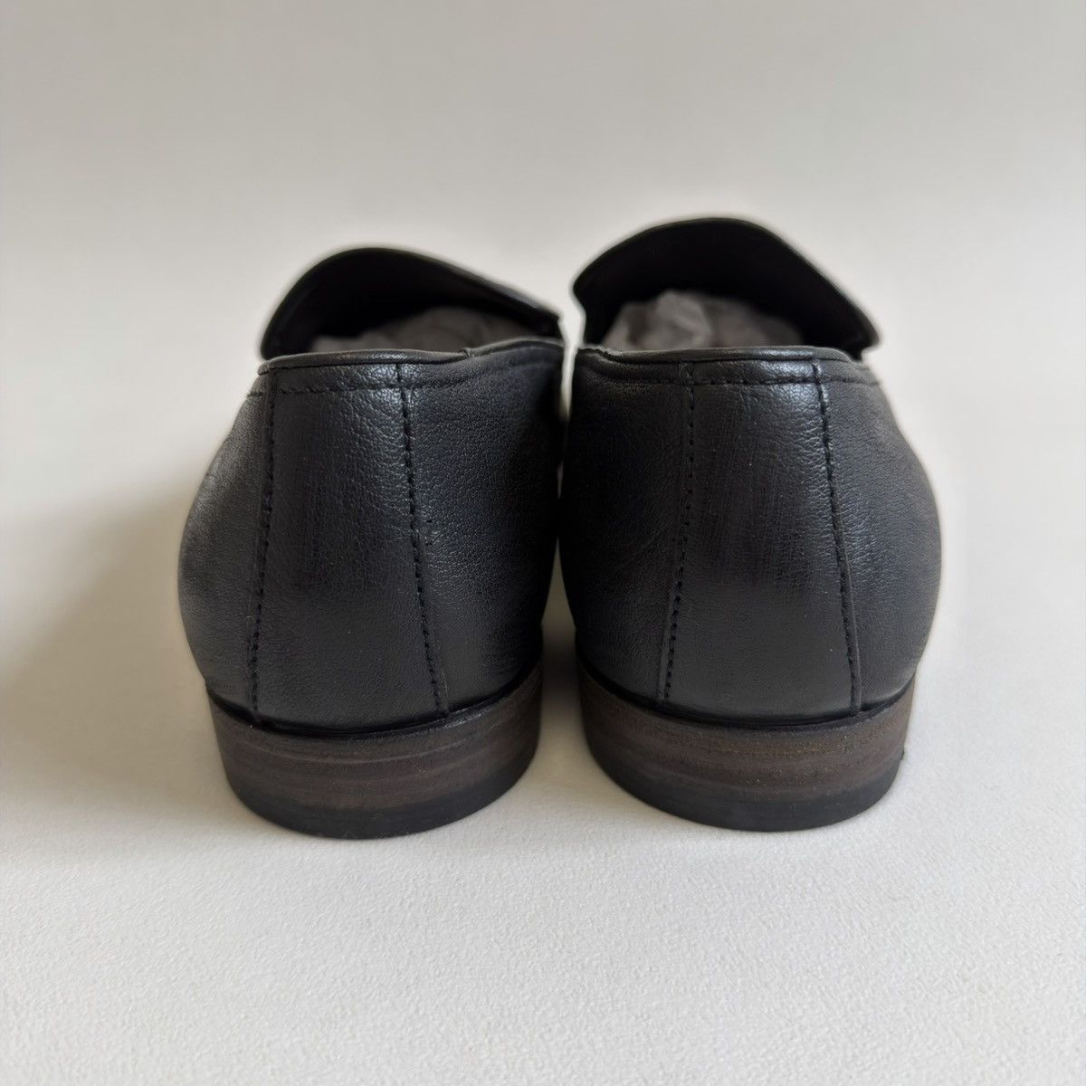 Prada Mid 2000s Black Leather Loafers Size US 9 / EU 42 - 18 Thumbnail