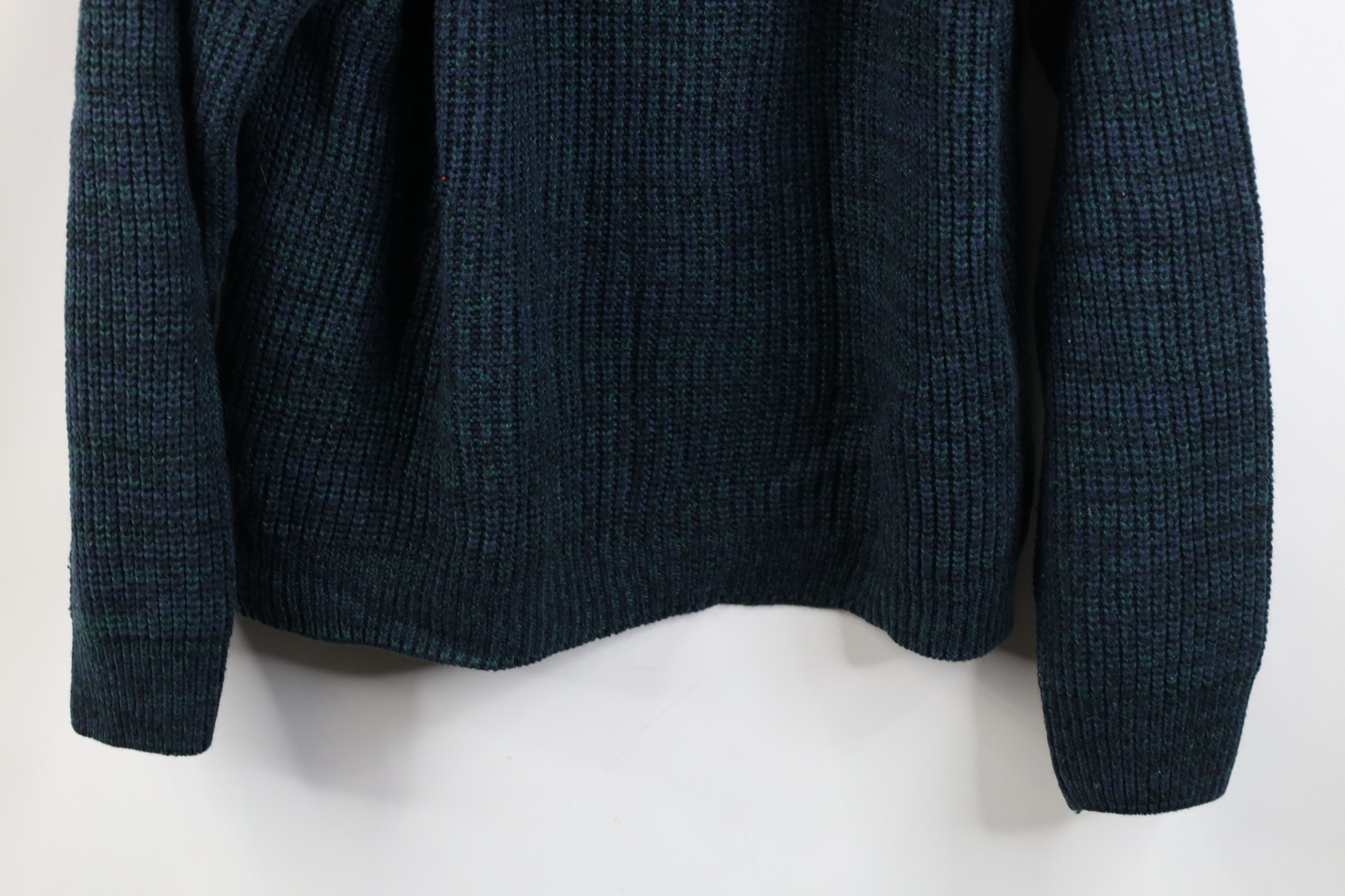 Vintage Vintage 90s Streetwear Boxy Fit Chunky Ribbed Knit Sweater Size L / US 10 / IT 46 - 3 Thumbnail