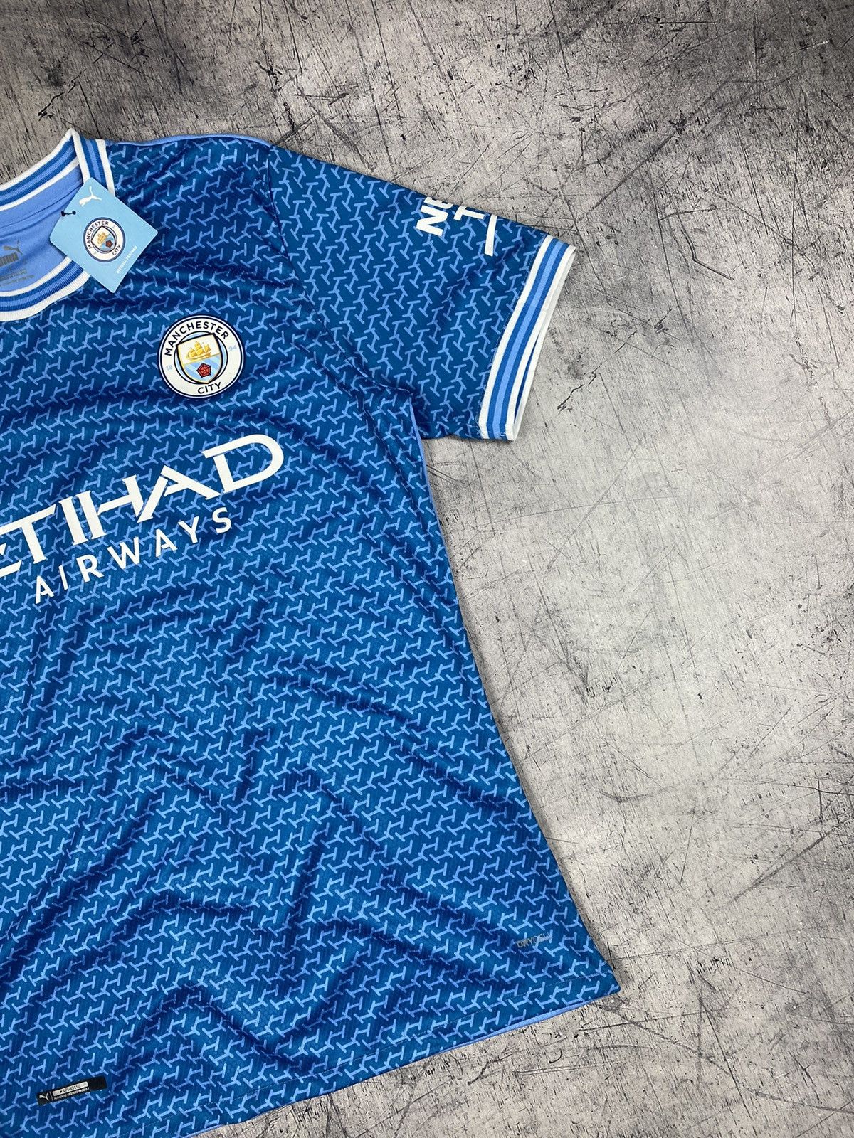 Puma Puma Manchester City Foden 47 Soccer Jersey Size US L / EU 52-54 / 3 - 3 Thumbnail