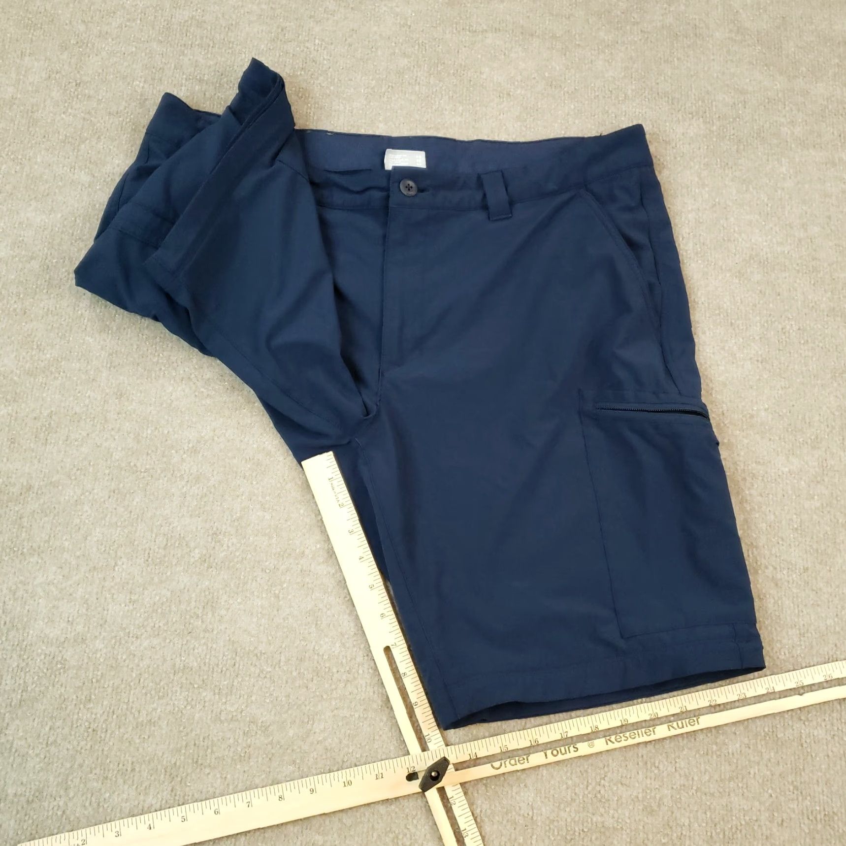 Vintage Columbia PFG Shorts Cargo Blue Mens Size 38 Size US 38 / EU 54 - 2 Thumbnail