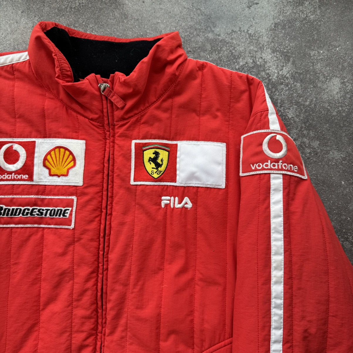 Ferrari × Formula 1 Ferrari x Fila 2000’s Vintage Formula 1 Racing Jacket Size US XL / EU 56 / 4 - 6 Thumbnail