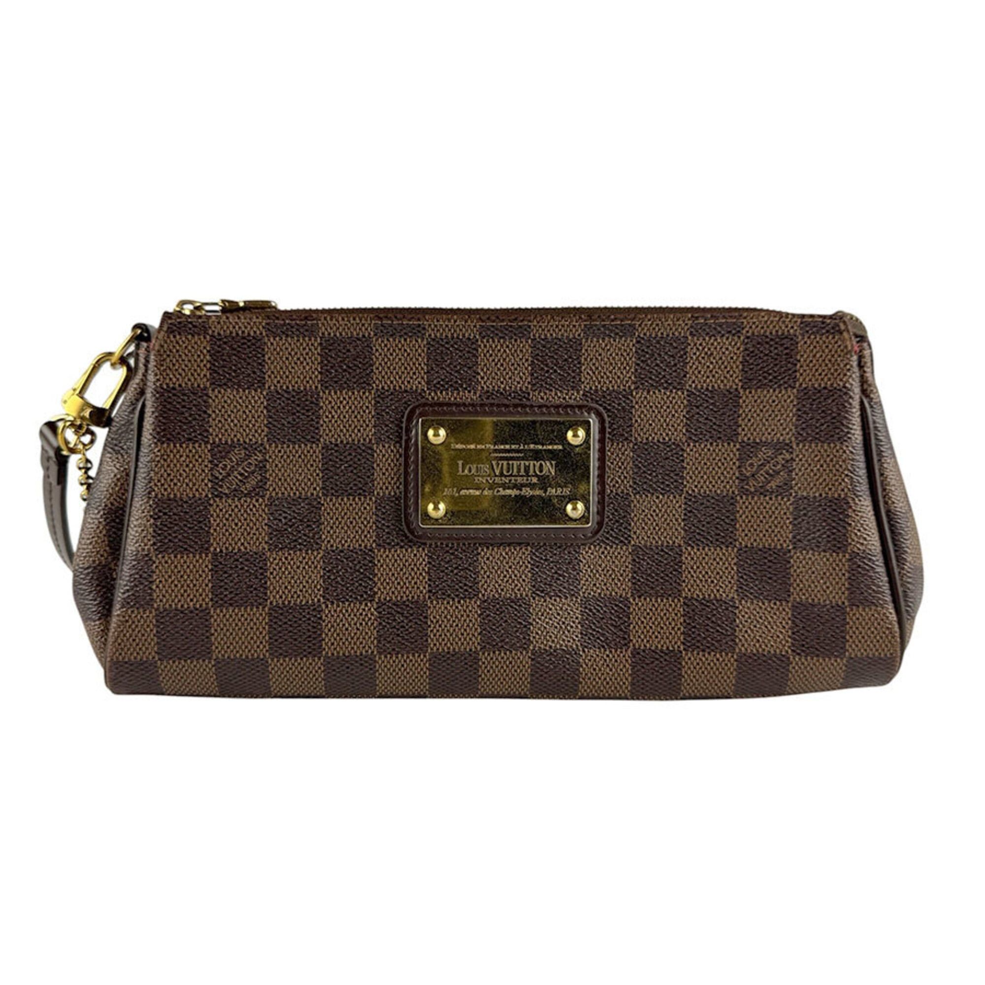 Louis Vuitton Louis Vuitton Shoulder Bag Damier Eva Canvas Ebene Women's N55213 z9511 Size ONE SIZE - 1 Thumbnail