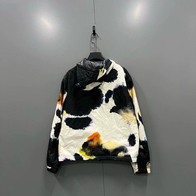Fendi FENDI TieDye Hooded Jacket Size 44 46 50 Size US M / EU 48-50 / 2 - 2 Thumbnail