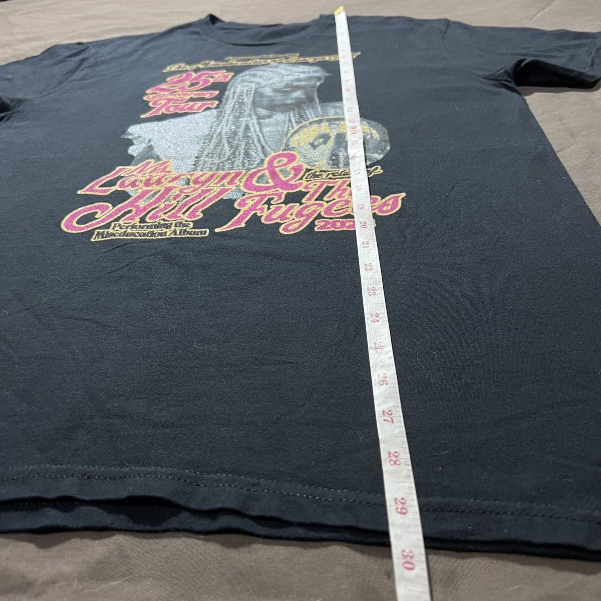 Rap Tees 2023 Lauryn Hill 25th Anniversary Tour Fugees Promo Tee L Size US L / EU 52-54 / 3 - 7 Thumbnail