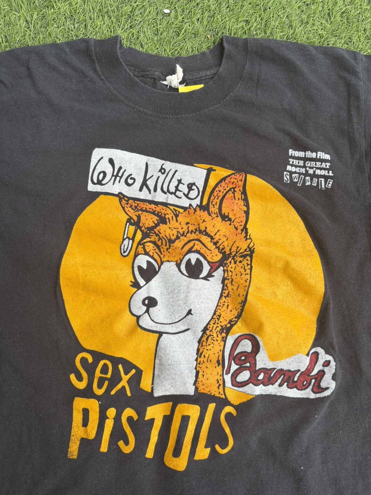 Band Tees × Vintage Vintage Sex Pistols Who Killed Bambi Tshirt Size US S / EU 44-46 / 1 - 2 Thumbnail