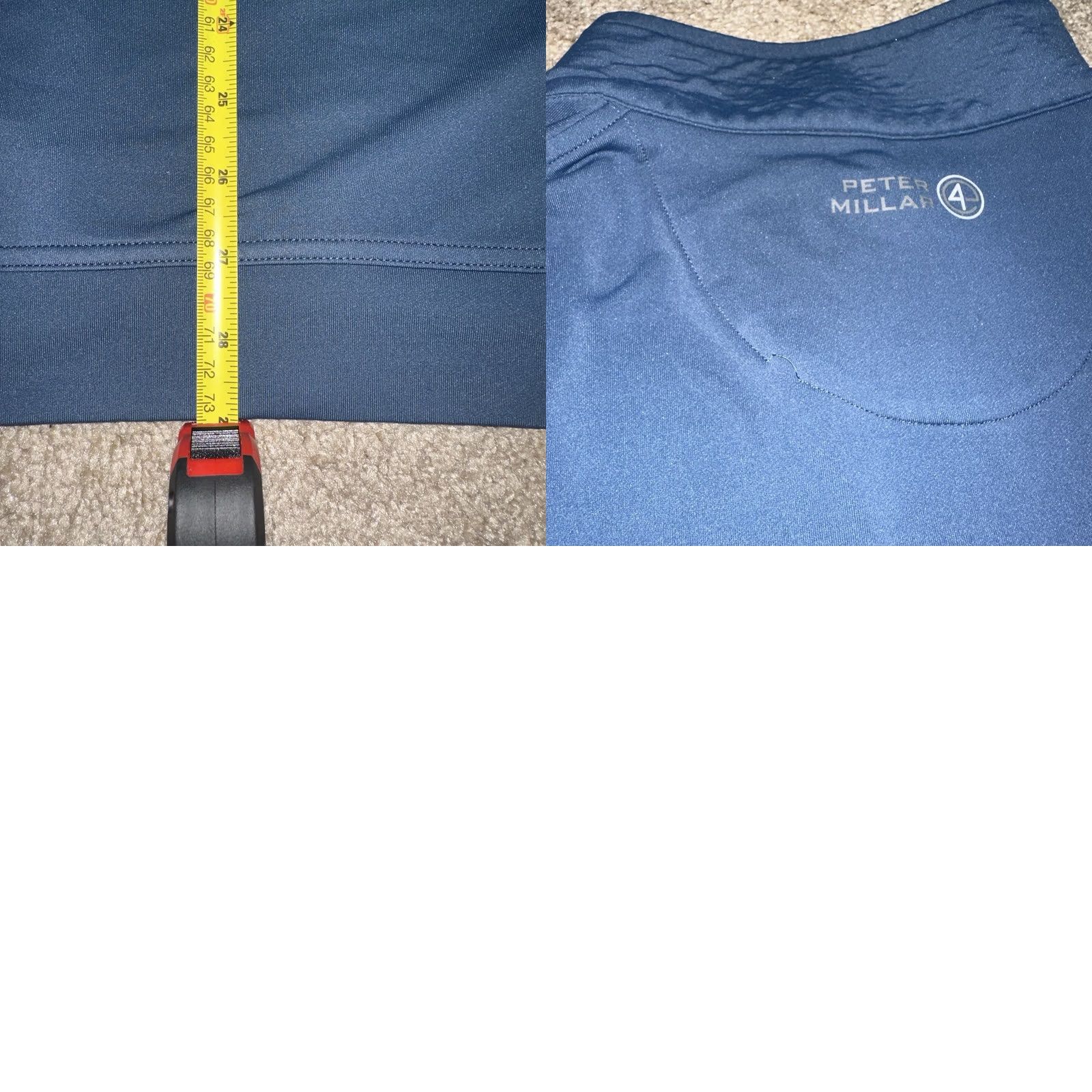 Peter Millar Peter Millar Sweater 1/4 Zip Mens Large Pullover Golf Blue Size US L / EU 52-54 / 3 - 8 Thumbnail