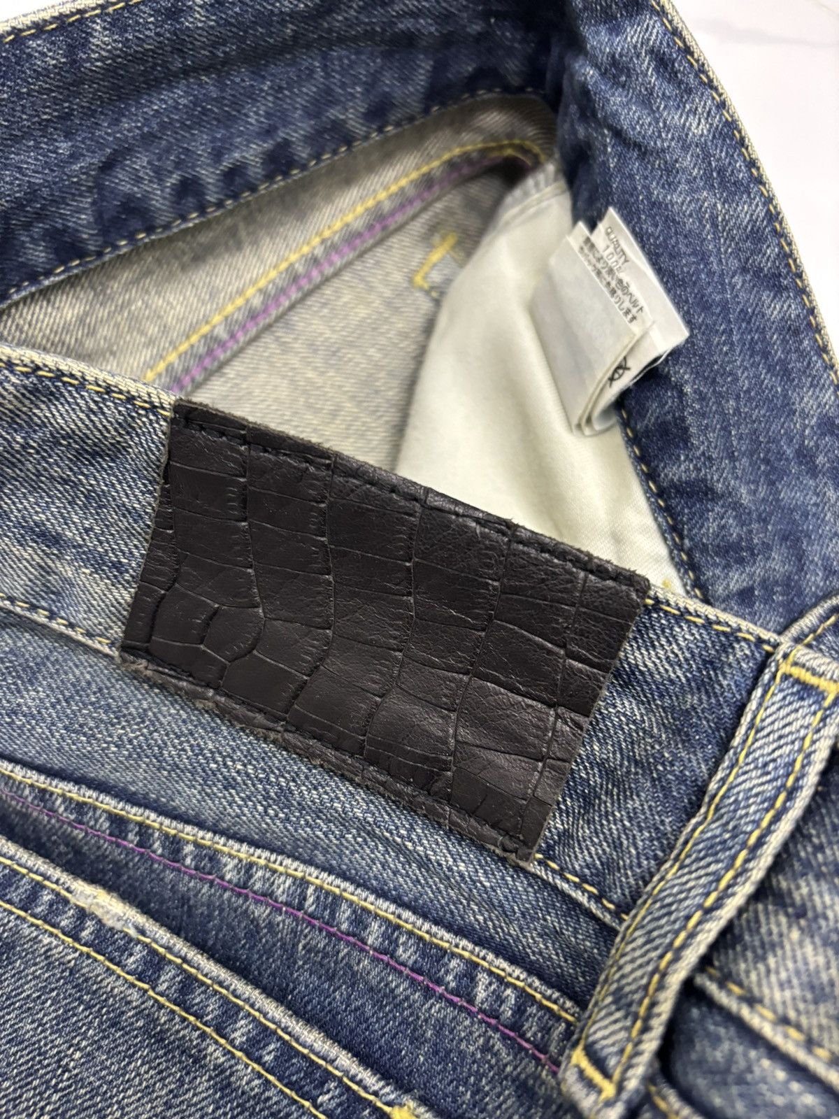 If Six Was Nine × Japanese Brand × Le Grande Bleu (L.G.B.) 🔥FLARE JEANS MADE IN JAPAN SLY BLUE BOOTCUT DENIM Size 27" / US 4 / IT 40 - 10 Thumbnail