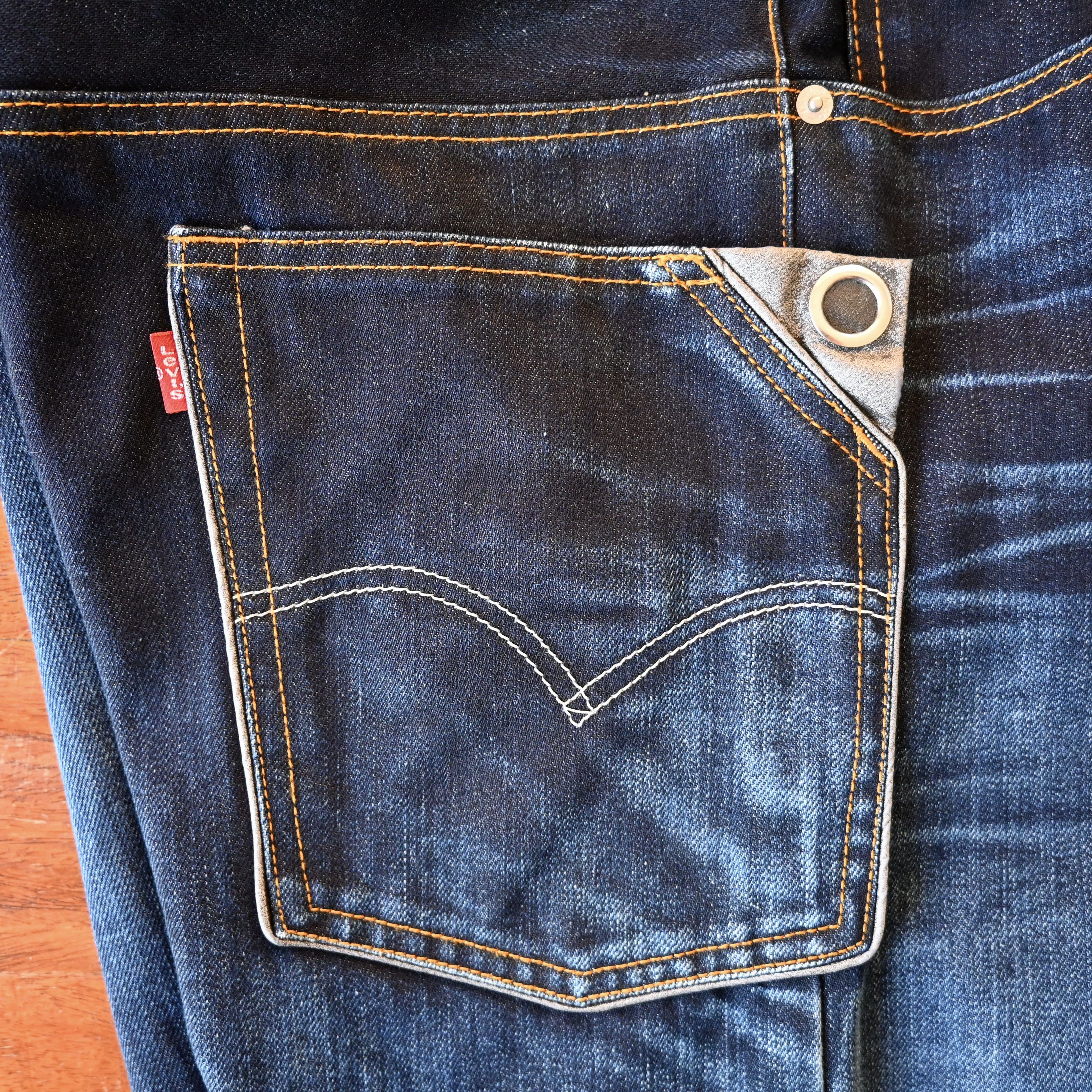 Levi's 2007 Levi's FLU 737⌀ reflective trim jeans, made in Japan Size US 34 / EU 50 - 18 Thumbnail