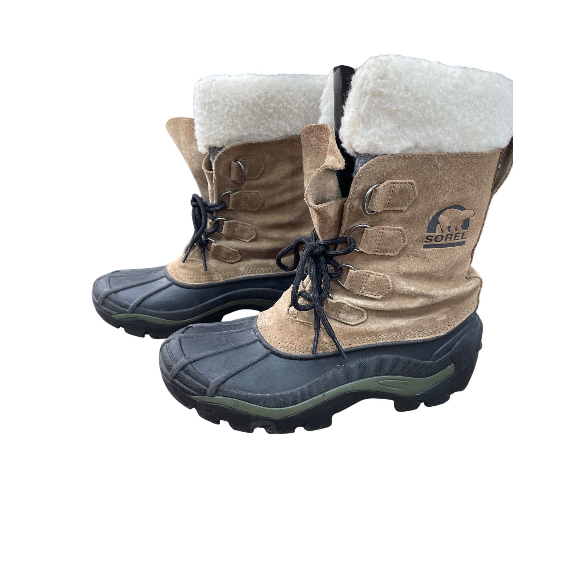 SOREL Sorel Chilanko Mens brown Insulated leather Winter Boots Siz Size US 8 / EU 41 - 4 Thumbnail