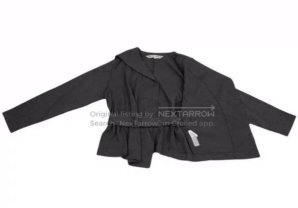 Other Comme Des Garcons Navy collar asymmetric coat Size M / US 6-8 / IT 42-44 - 5 Thumbnail