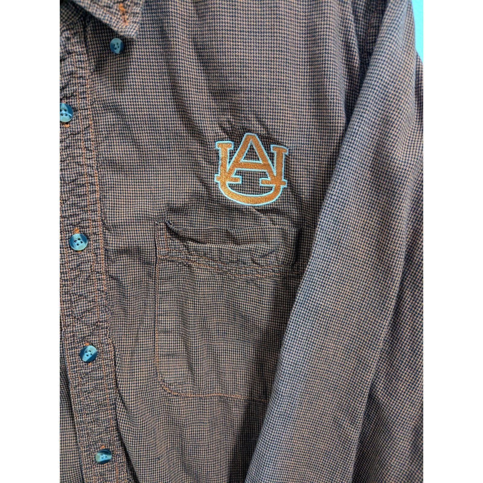 Other Forest & Hue Button Down Shirt Men S Orange Auburn Embroider Size US S / EU 44-46 / 1 - 3 Thumbnail