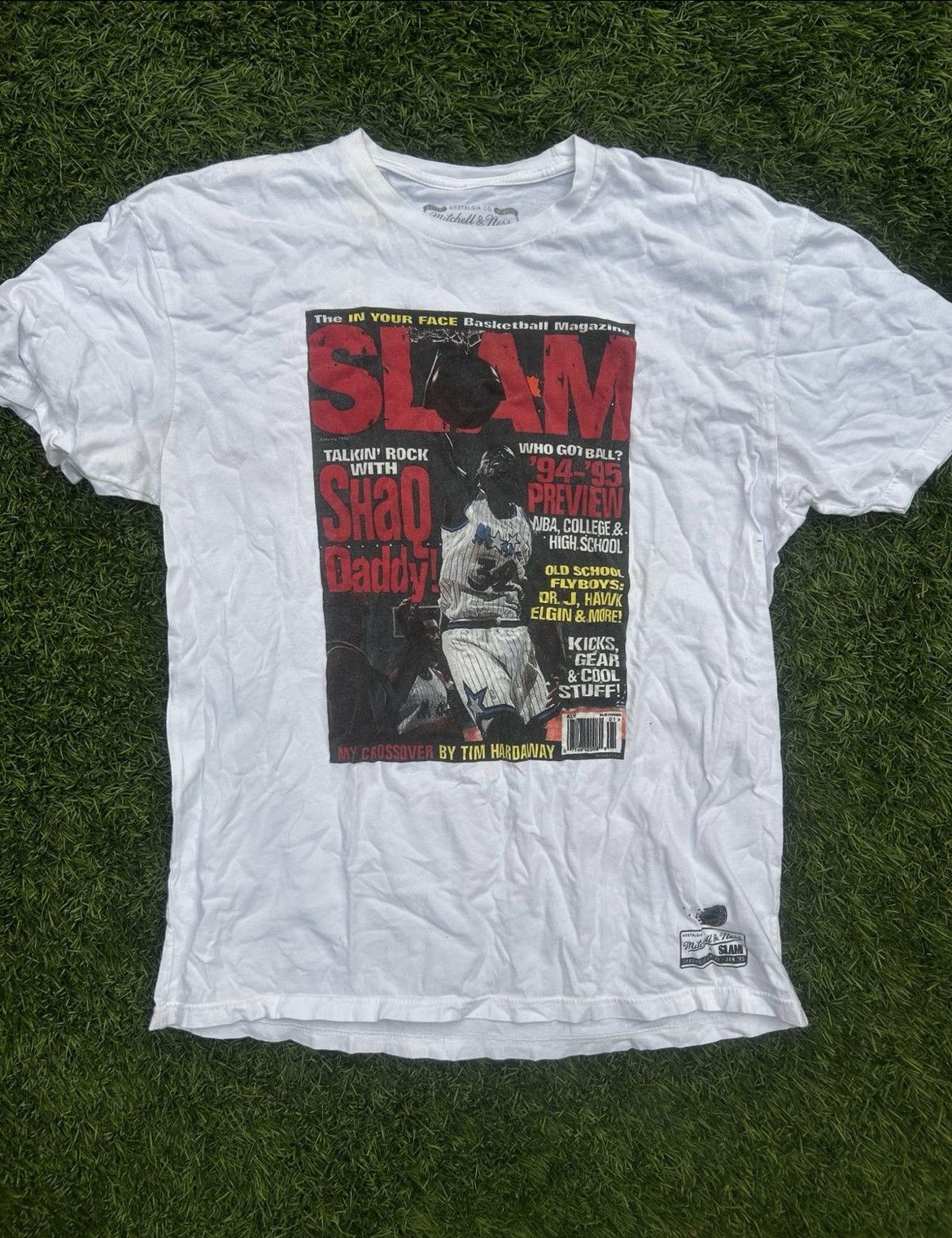 Other Mitchell & Ness x SLAM magazine tee SHAQ Size US XL / EU 56 / 4 - 1 Thumbnail