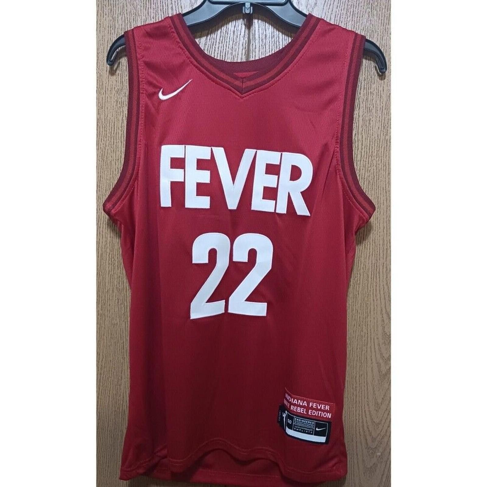 Nike Caitlin Clark (Nike)-(Fever)-(Jersey)-(Red)-(Size- 50)-$60 Size US L / EU 52-54 / 3 - 1 Thumbnail