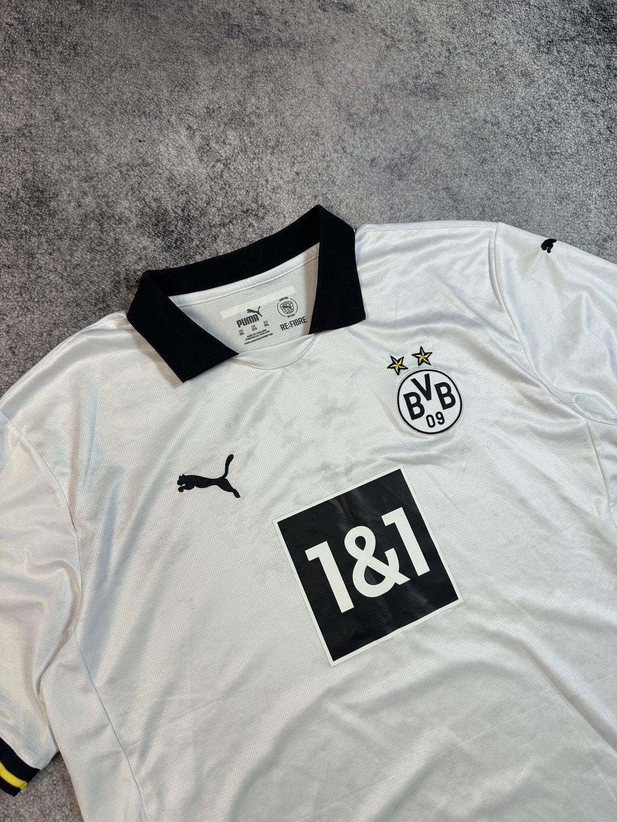 Puma Puma Borussia Dortmund Soccer Jersey Streetwear Rare 3XL Size US XXL / EU 58 / 5 - 2 Thumbnail