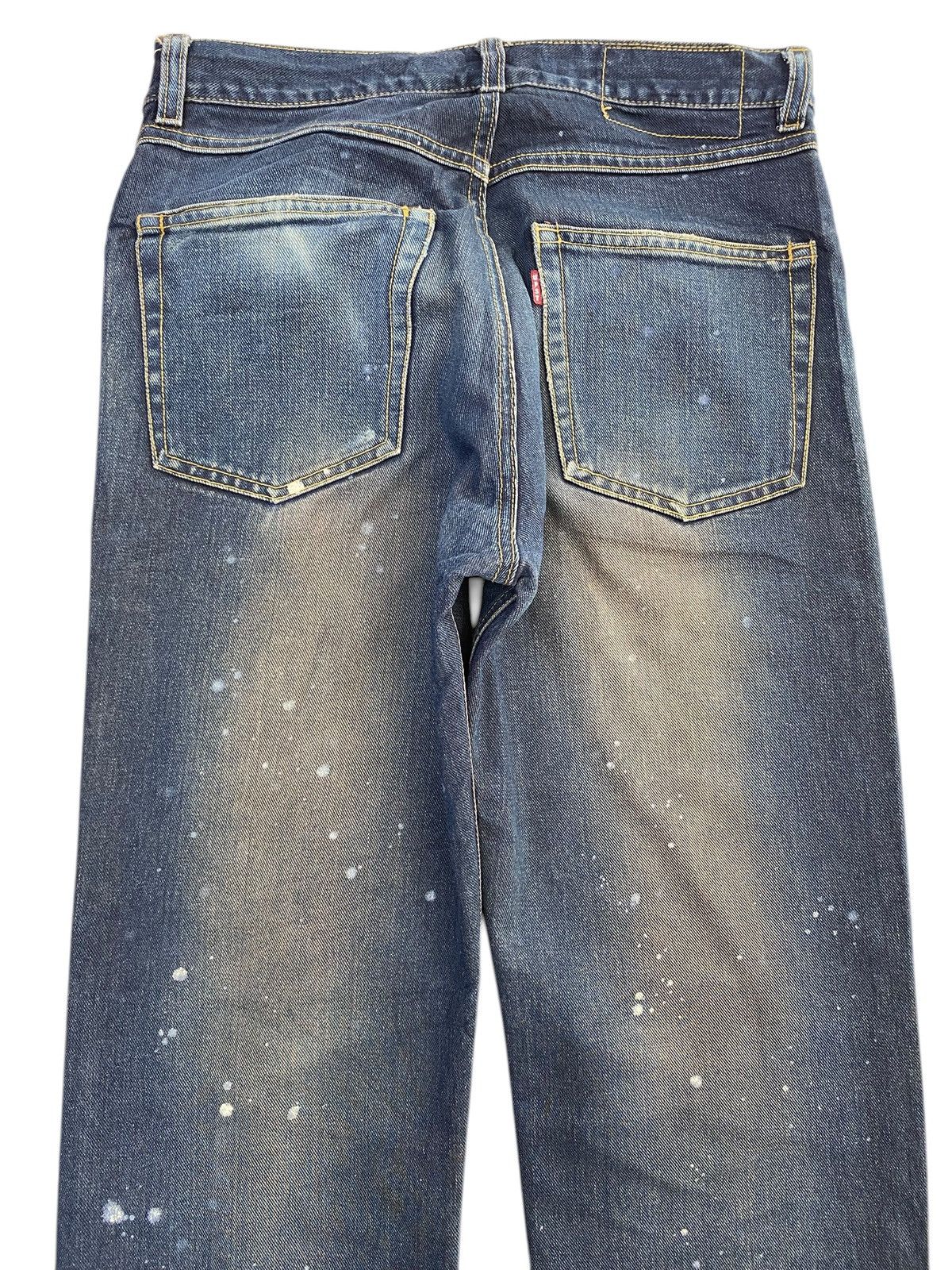 Japanese Brand Japanese Brand Splatter Paint Style Straight Cut Jeans Size US 28 / EU 44 - 4 Thumbnail