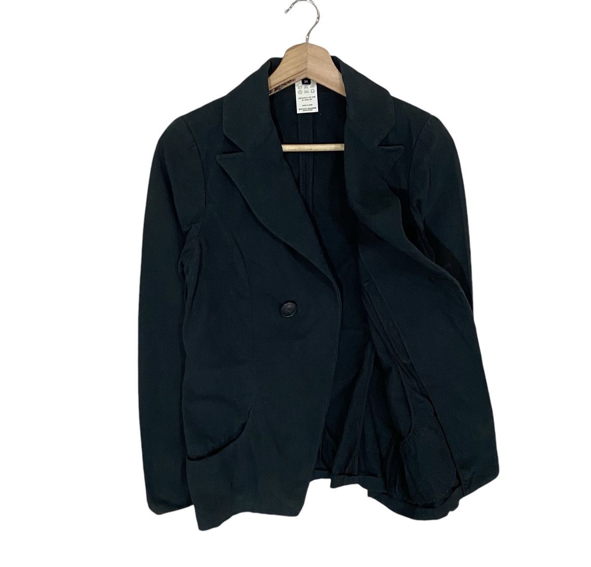 Designer × Japanese Brand × Vintage VTG MASAHIRO MIYAZAKI JAPAN SINGLE BUTTON COAT Size US XS / EU 42 / 0 - 2 Thumbnail