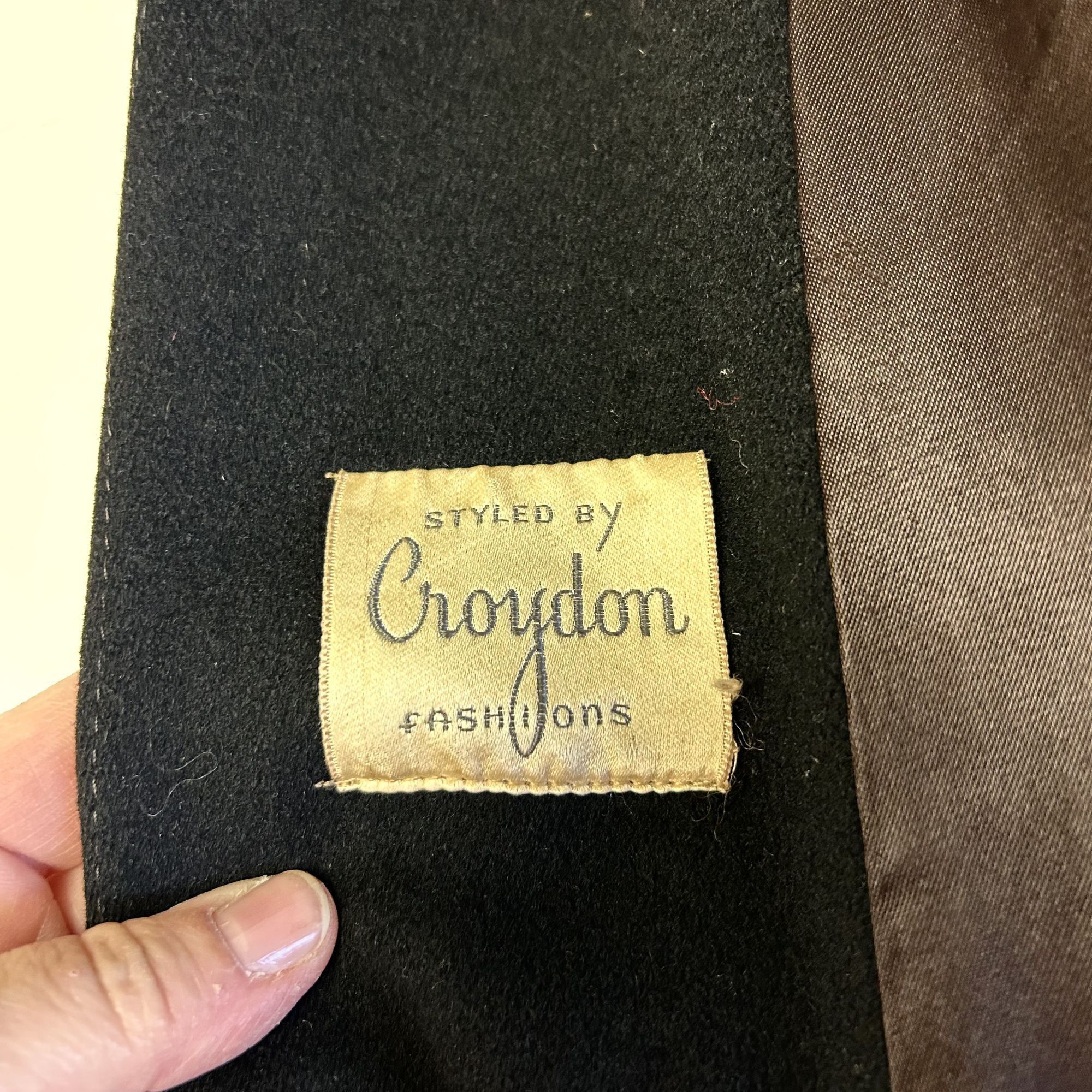 Other 930 40's Croydon Wool TRENCH 10 Btn VICTORIAN Coat Size S / US 4 / IT 40 - 2 Thumbnail