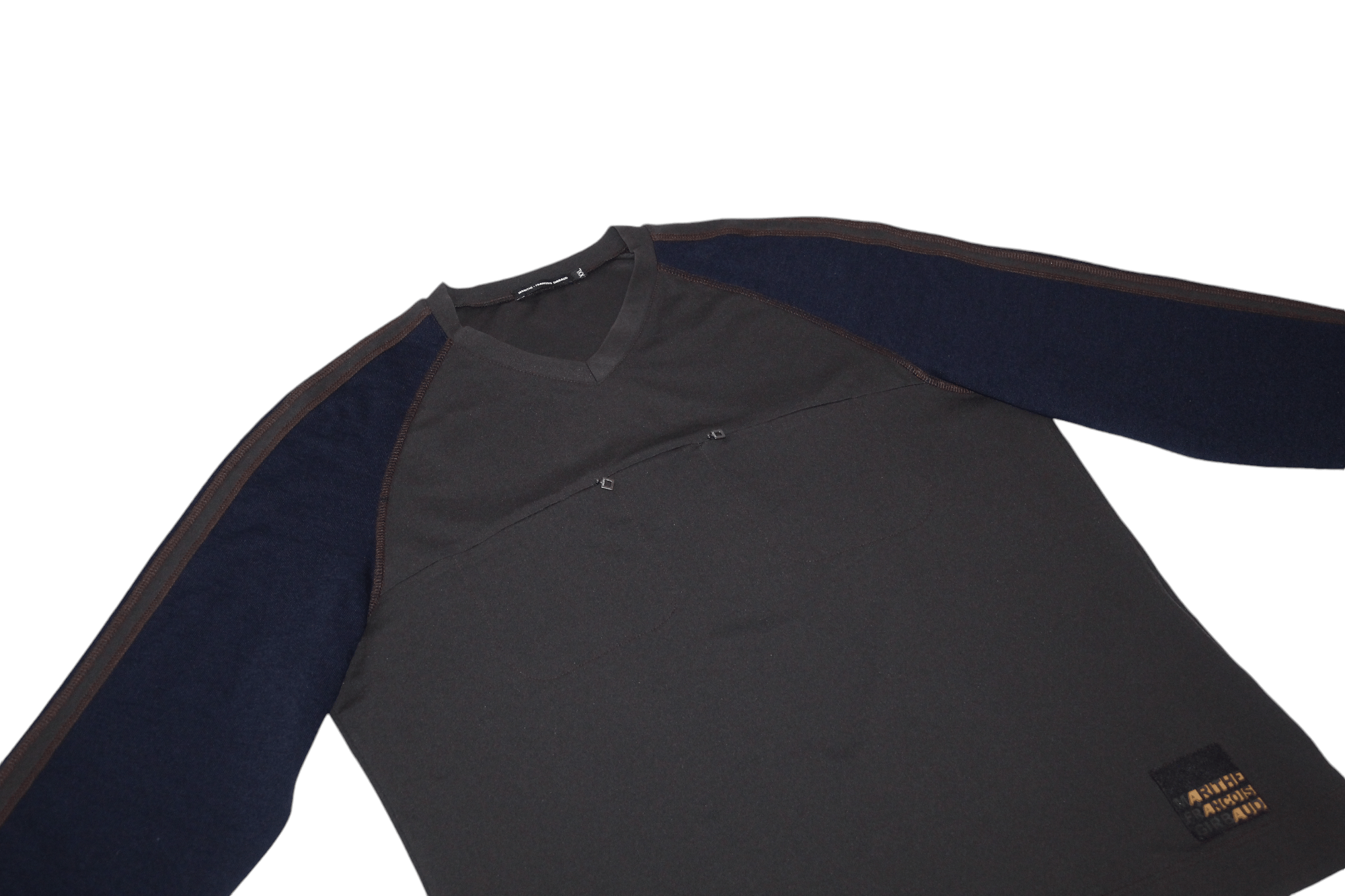 Marithe + Francois Girbaud 💥Marithe Francois Girbaud CRAVATATAKILLER V-neck L/S Size US XXL / EU 58 / 5 - 5 Thumbnail