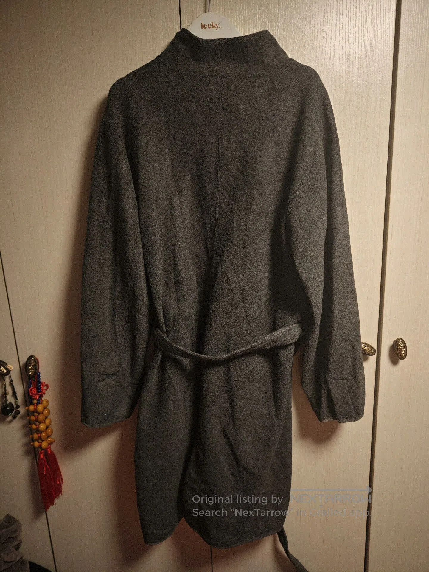 Porter Classic gray belted coat by Porter Classic. Size M / US 6-8 / IT 42-44 - 3 Thumbnail