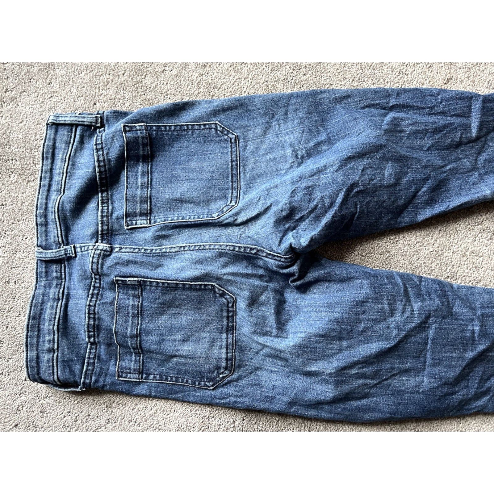 Gap Gap Denim Legging Jeans Womens 4/27 Blue Med Wash Skinny Stretch Size 27" / US 4 / IT 40 - 4 Thumbnail
