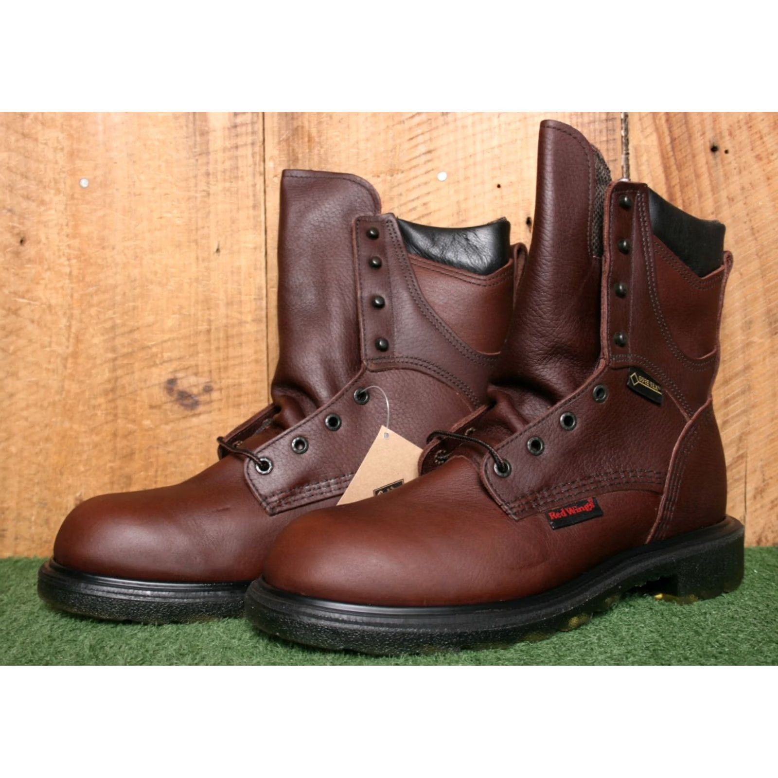 Red Wing 914 Work Boot Mens 9D Brown Leather Supersole 2.0  display picture 1