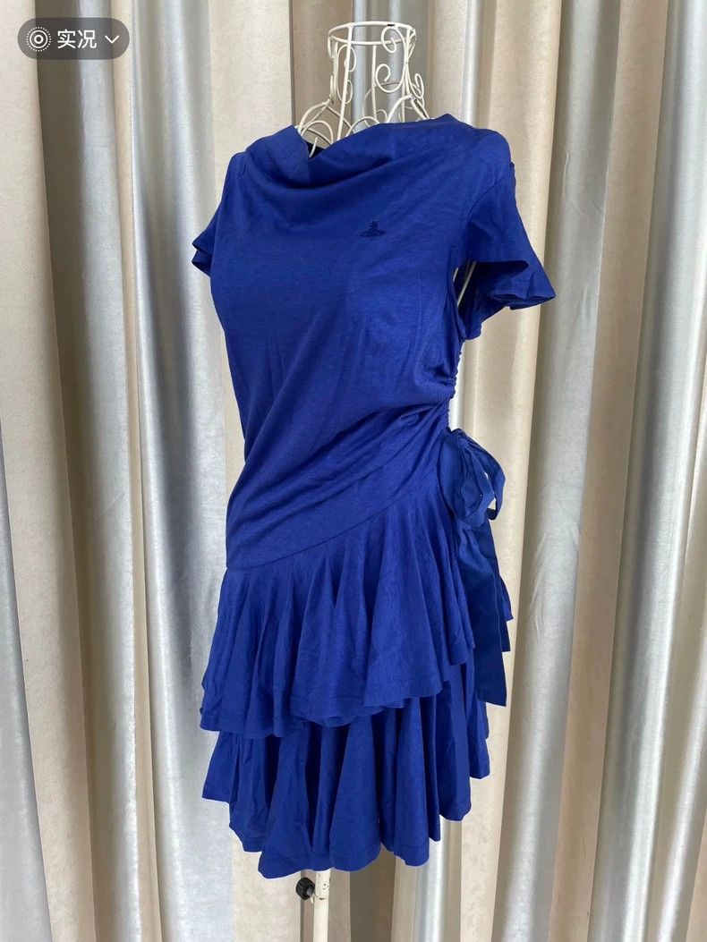 Vivienne Westwood Vivienne Westwood The witch's pleated asymmetrical dress Size S / US 4 / IT 40 - 2 Thumbnail