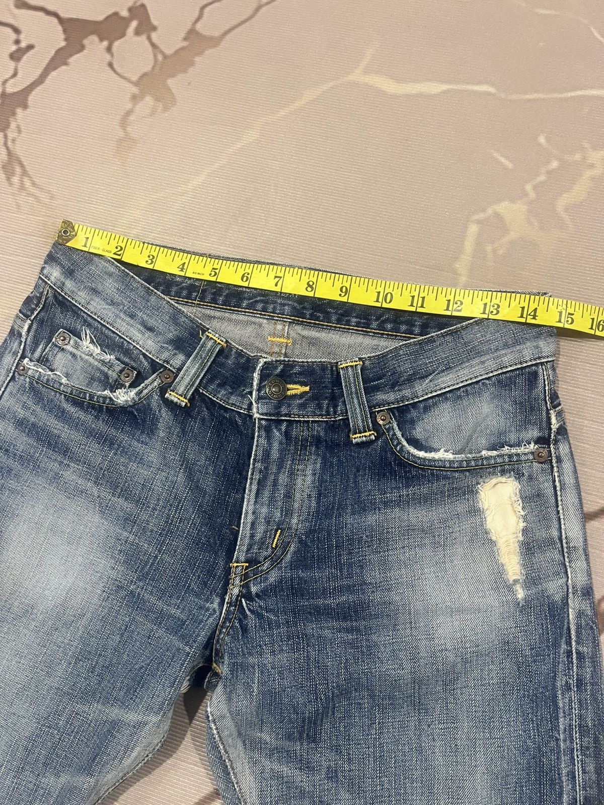 Edwin Edwin Blue Trip 503 x Venus Celebrity Flared Denim Set Size 29" - 11 Thumbnail